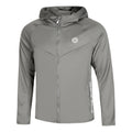 Crew Hood Chaqueta De Entrenamiento Hombres-Gris