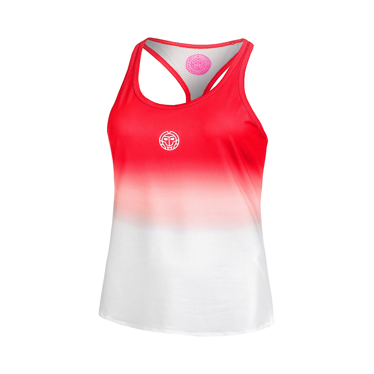 BIDI BADU Crew Gradiant Camiseta De Tirantes Chicas-Rojo,Blanco