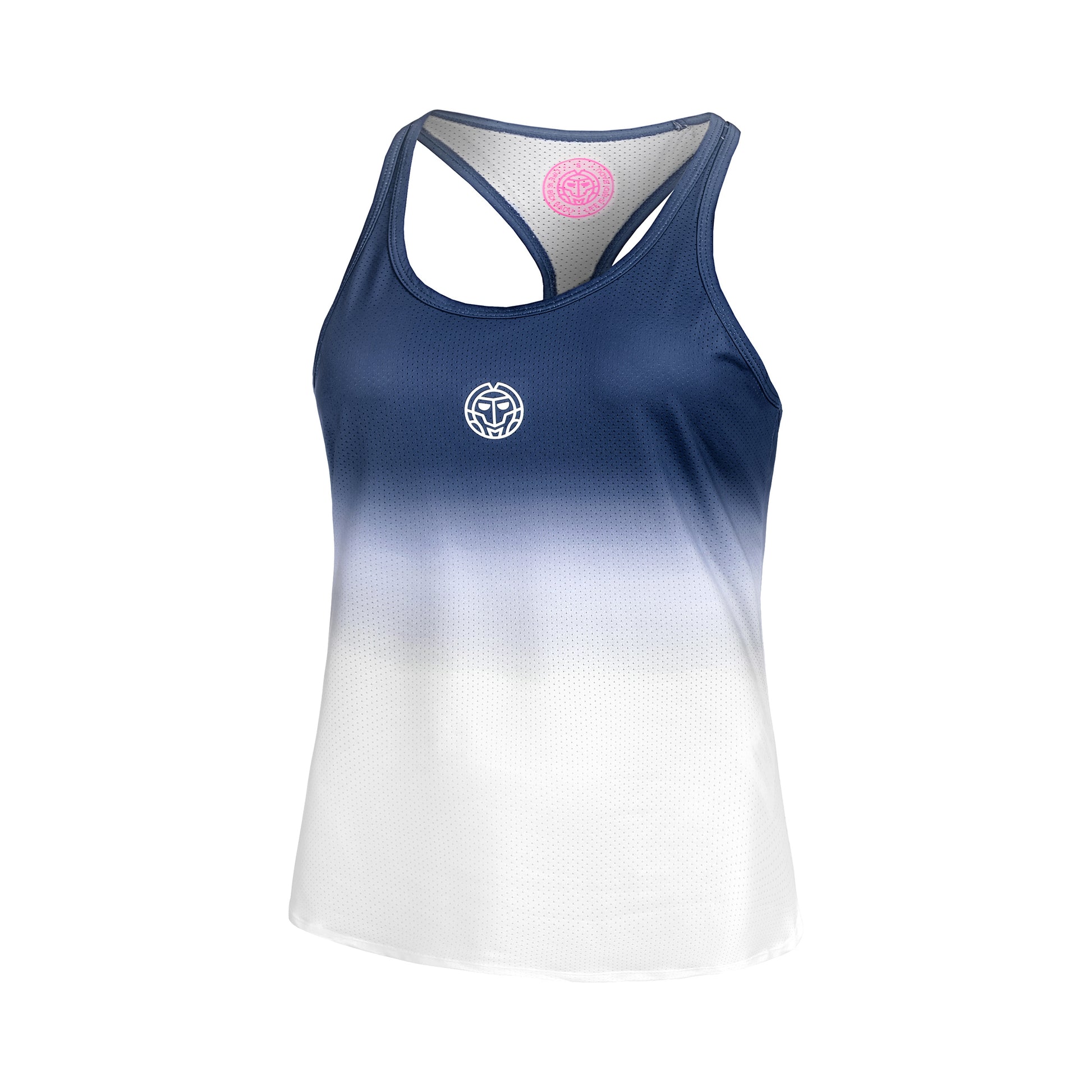BIDI BADU Crew Gradiant Camiseta De Tirantes Chicas-Azul Oscuro,Blanco