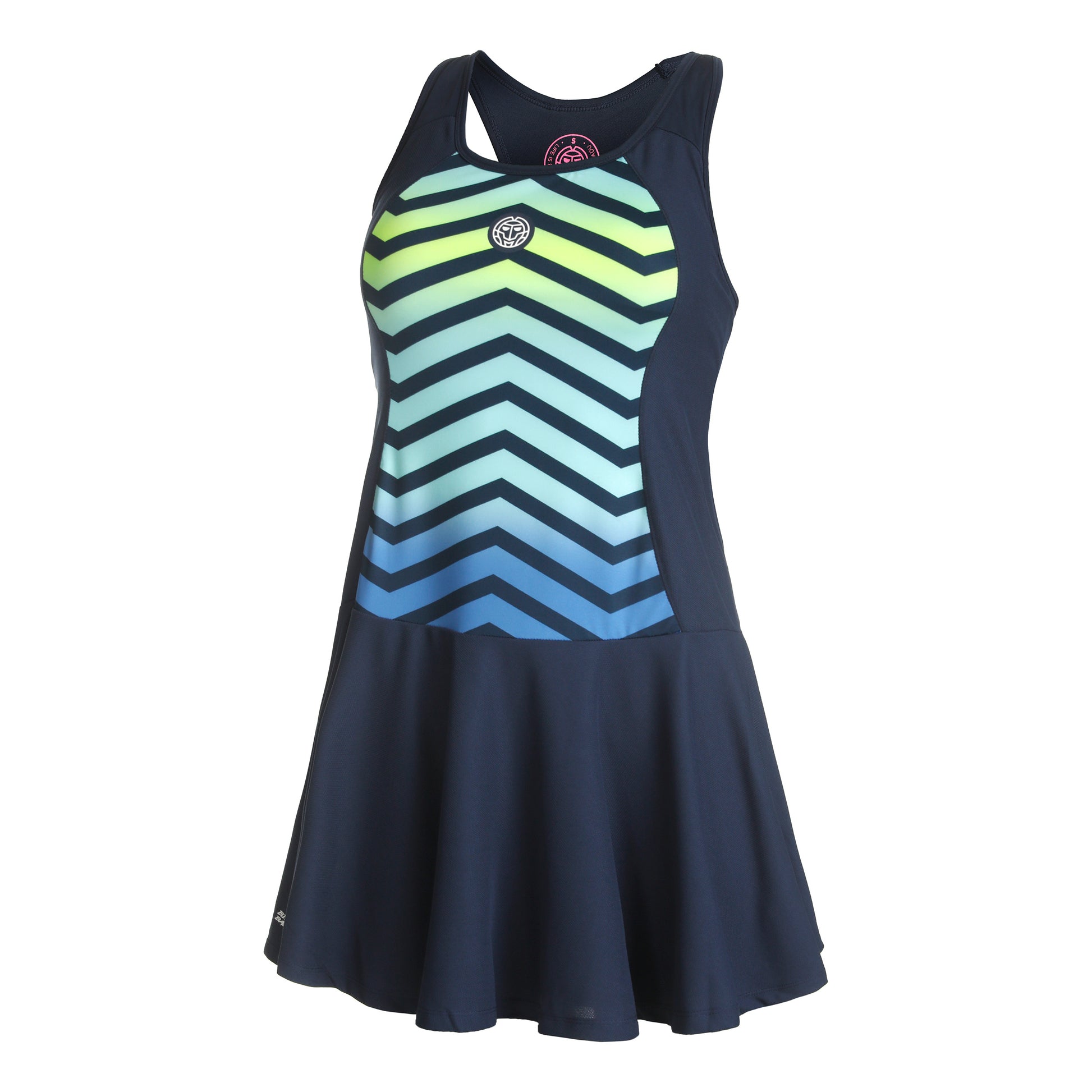 BIDI BADU Crew Vestido Mujeres - azul oscuro, multicolor