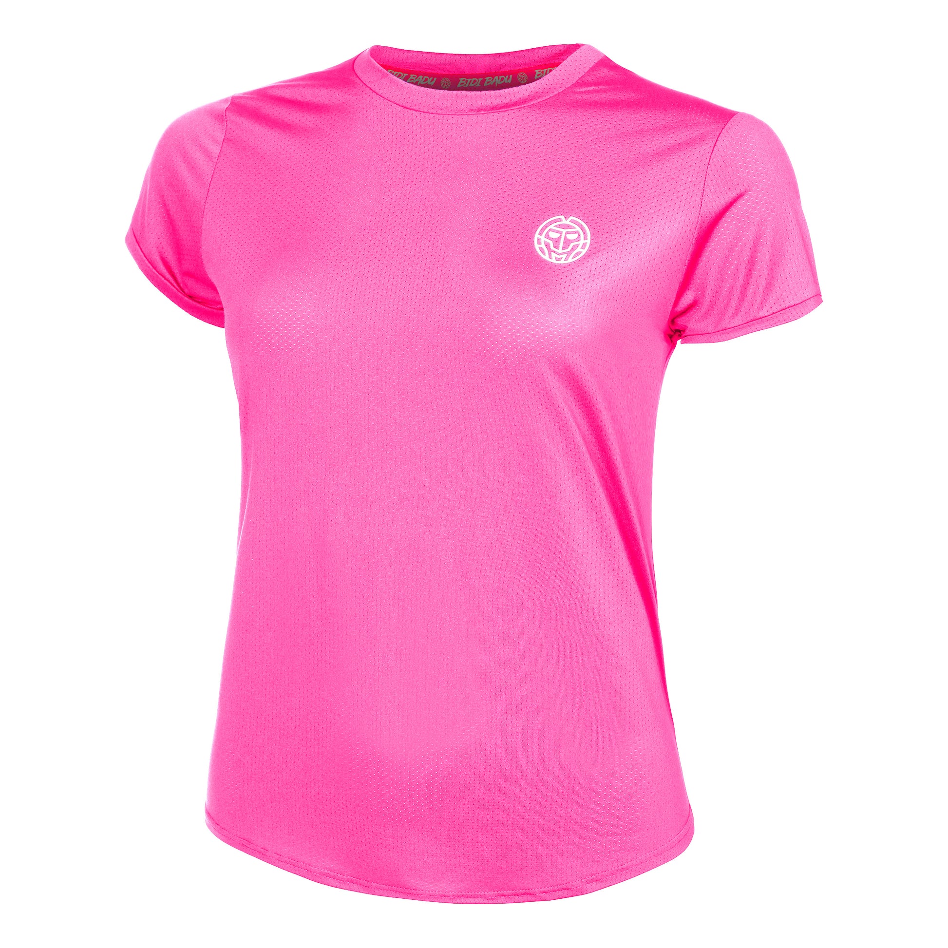 BIDI BADU Crew Camiseta De Manga Corta Mujeres-Rosa