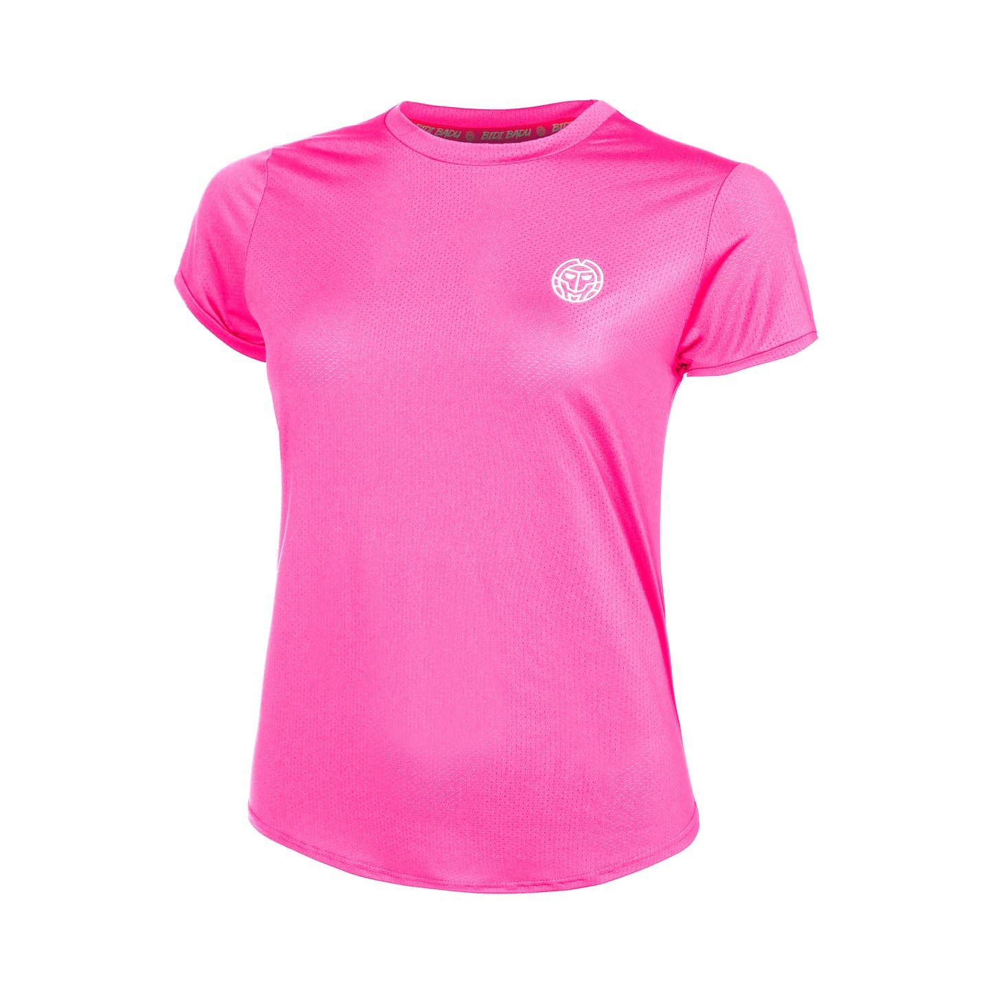 BIDI BADU Crew Junior Camiseta De Manga Corta Chicas-Rosa