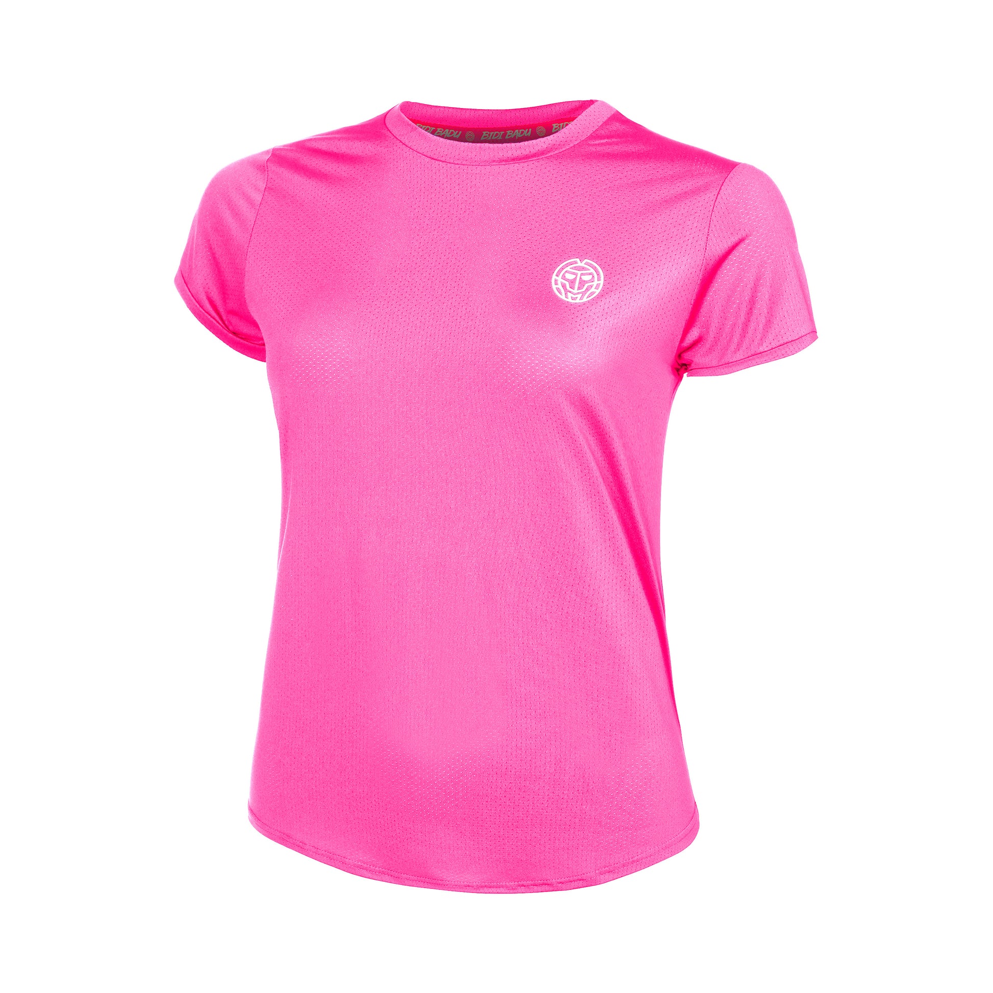 BIDI BADU Crew Junior Camiseta De Manga Corta Chicas-Rosa