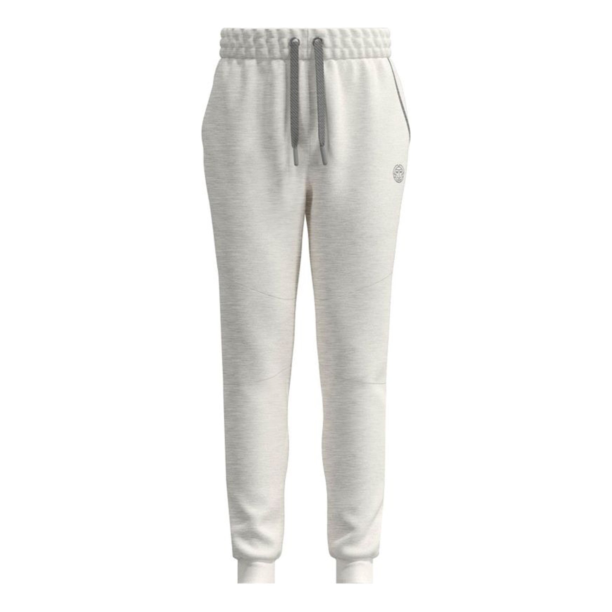BIDI BADU Chill Tight Leg Pantalón De Entrenamiento Hombres-Blanco