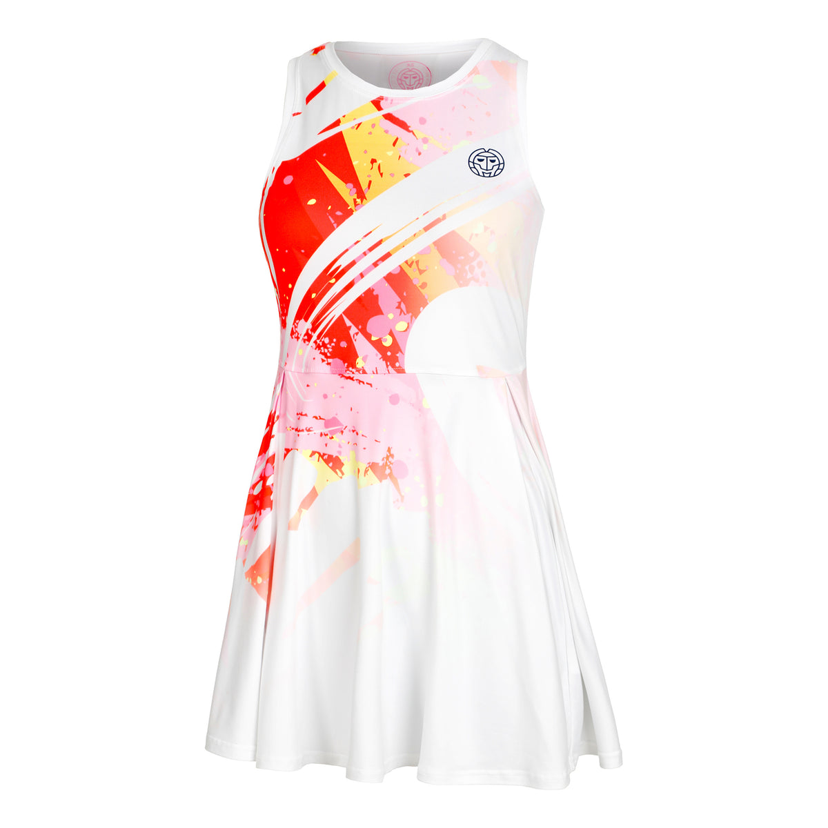 BIDI BADU Wild Arts Junior Vestido Chicas - blanco, multicolor
