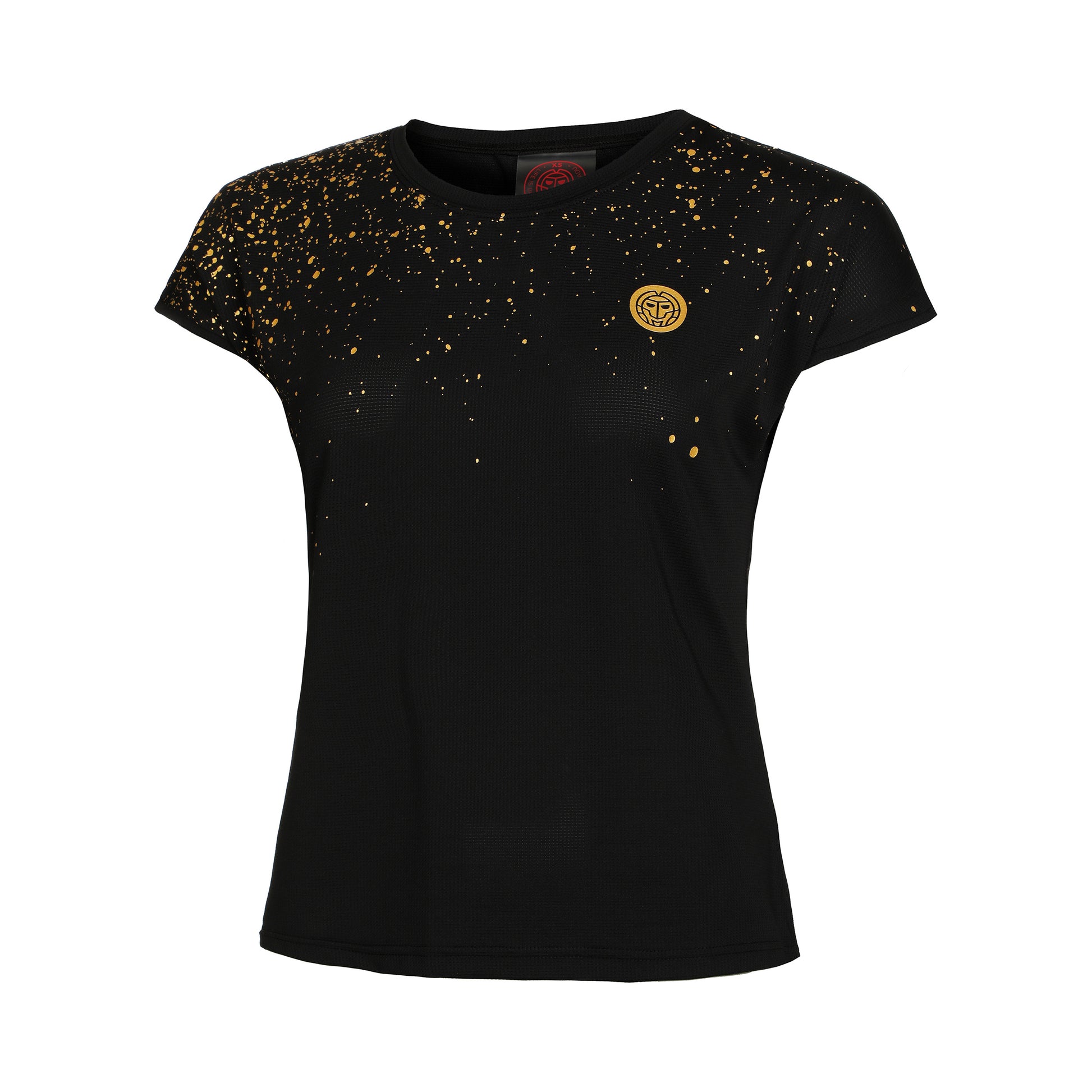 BIDI BADU Paris 2024 Junior Capsleeve Camiseta de manga corta Chicas - negro, dorado