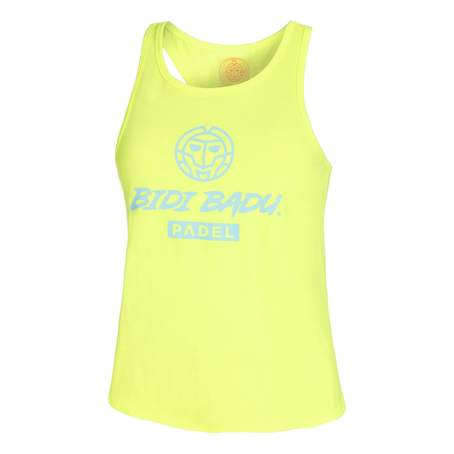 BIDI BADU Beach Spirit Chill Camiseta De Tirantes Mujeres-Amarillo Neón