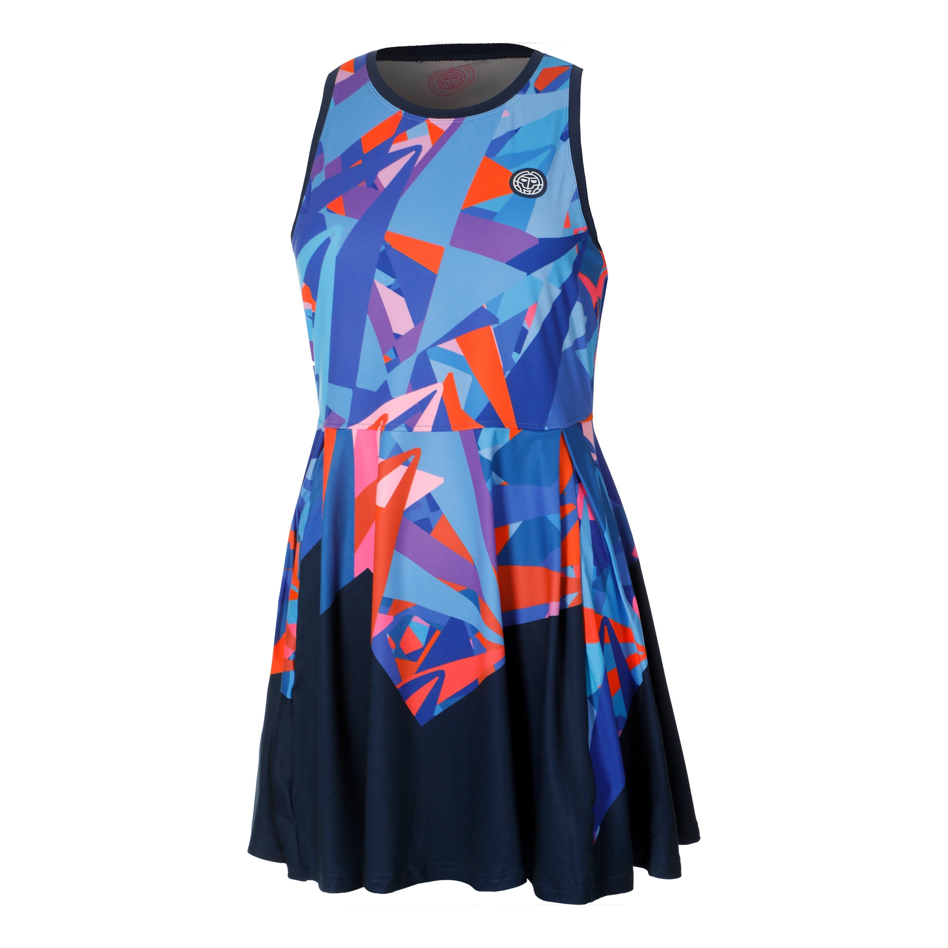 BIDI BADU Spike Vestido Mujeres-Azul Oscuro,Multicolor