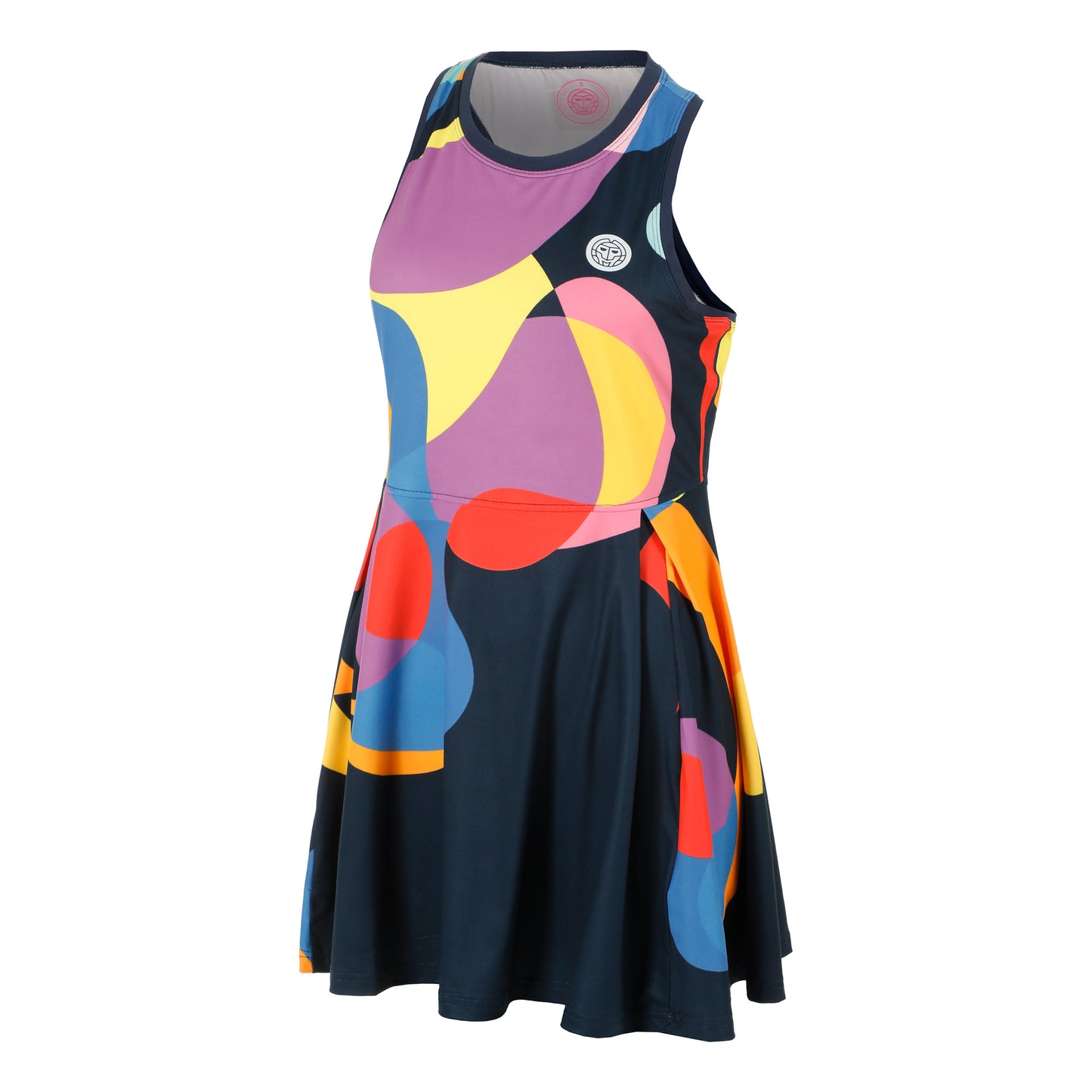 BIDI BADU Twiggy Vestido Mujeres-Azul Oscuro,Multicolor