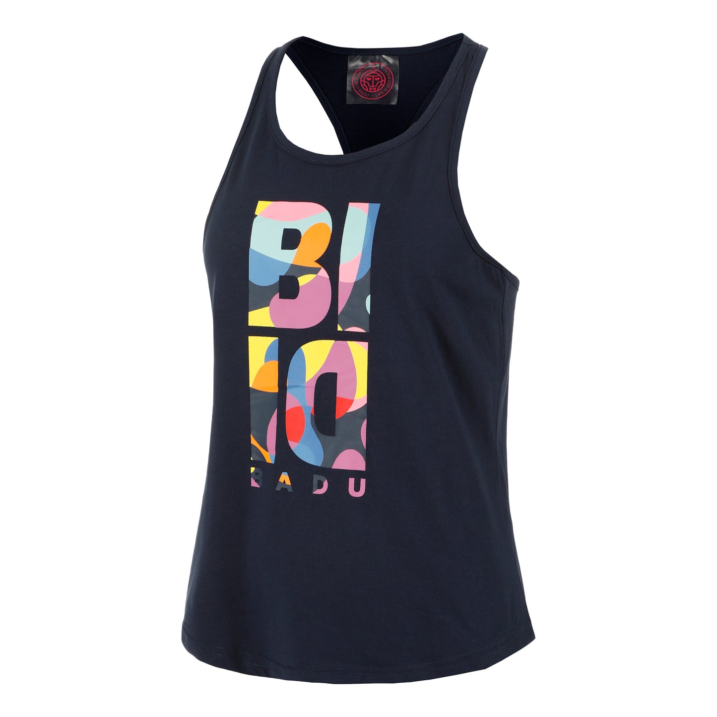 BIDI BADU Twiggy Chill Camiseta De Tirantes Mujeres-Azul Oscuro,Multicolor