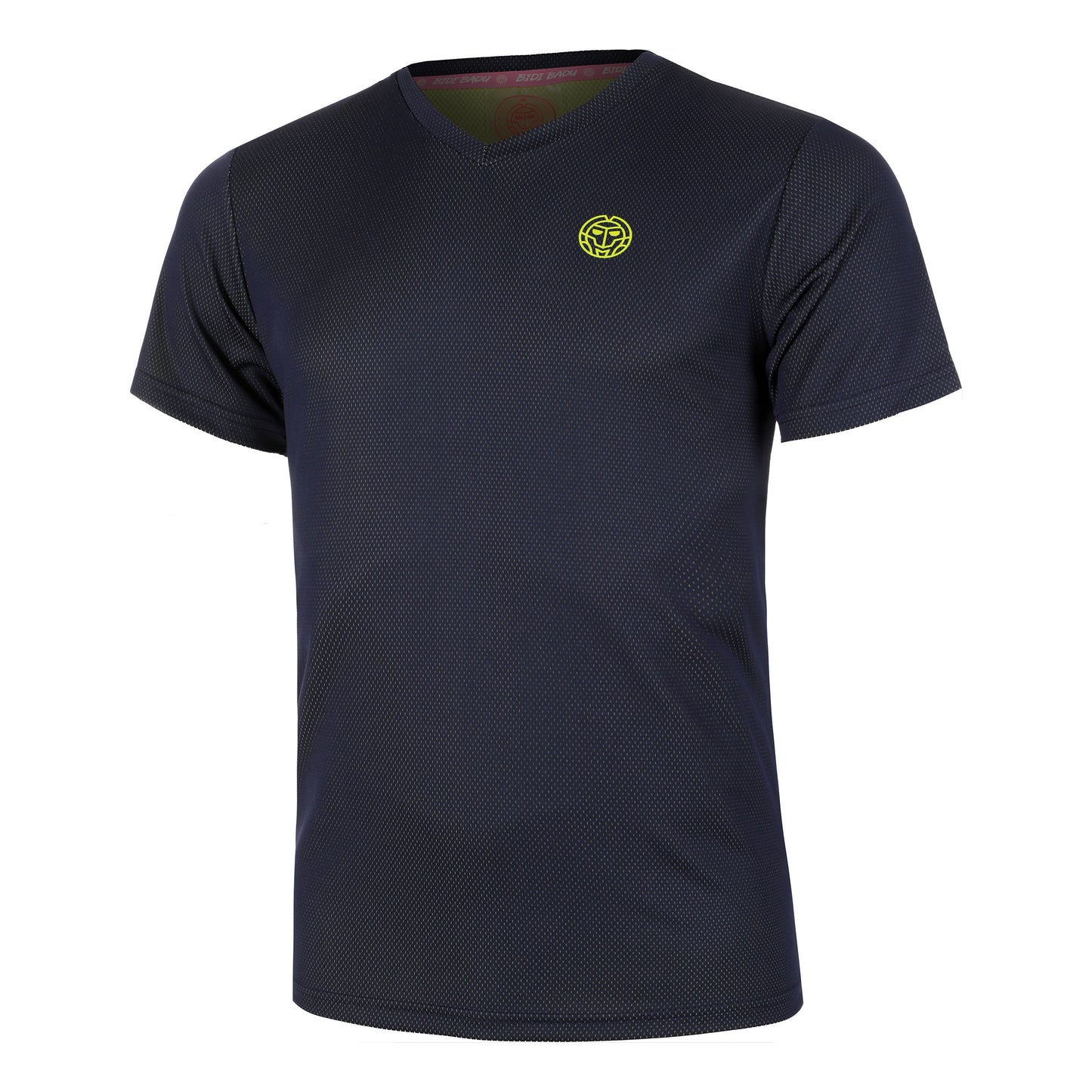 BIDI BADU Crew Inside Out Camiseta De Manga Corta Hombres-Azul Oscuro
