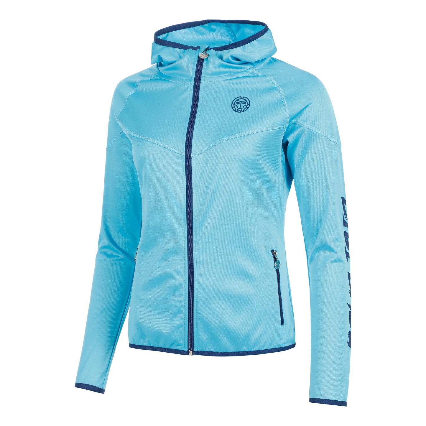 BIDI BADU Inga Tech Chaqueta De Entrenamiento Mujeres-Azul Claro,Azul Oscuro