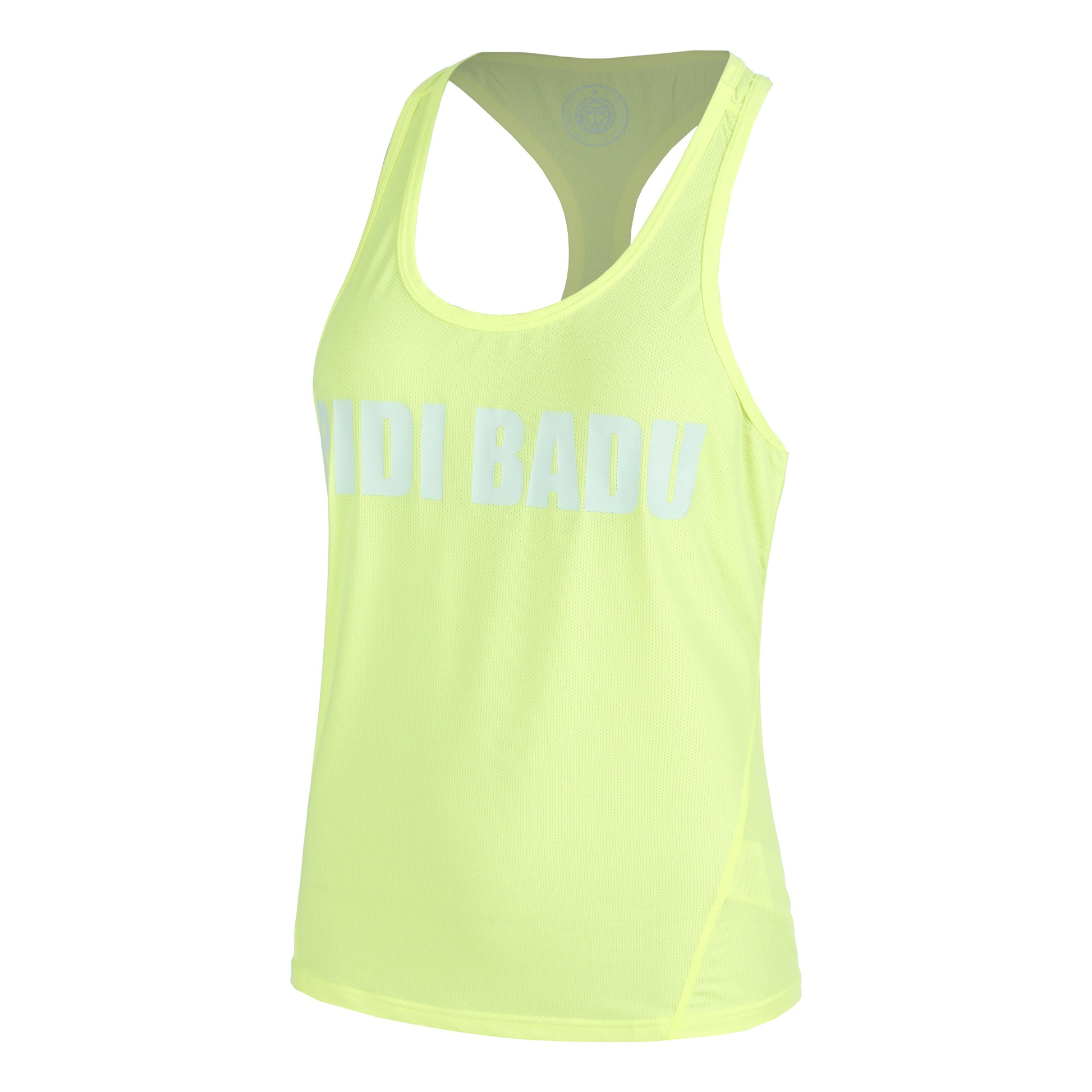 BIDI BADU Rhombo Move Camiseta De Tirantes Mujeres-Amarillo Neón