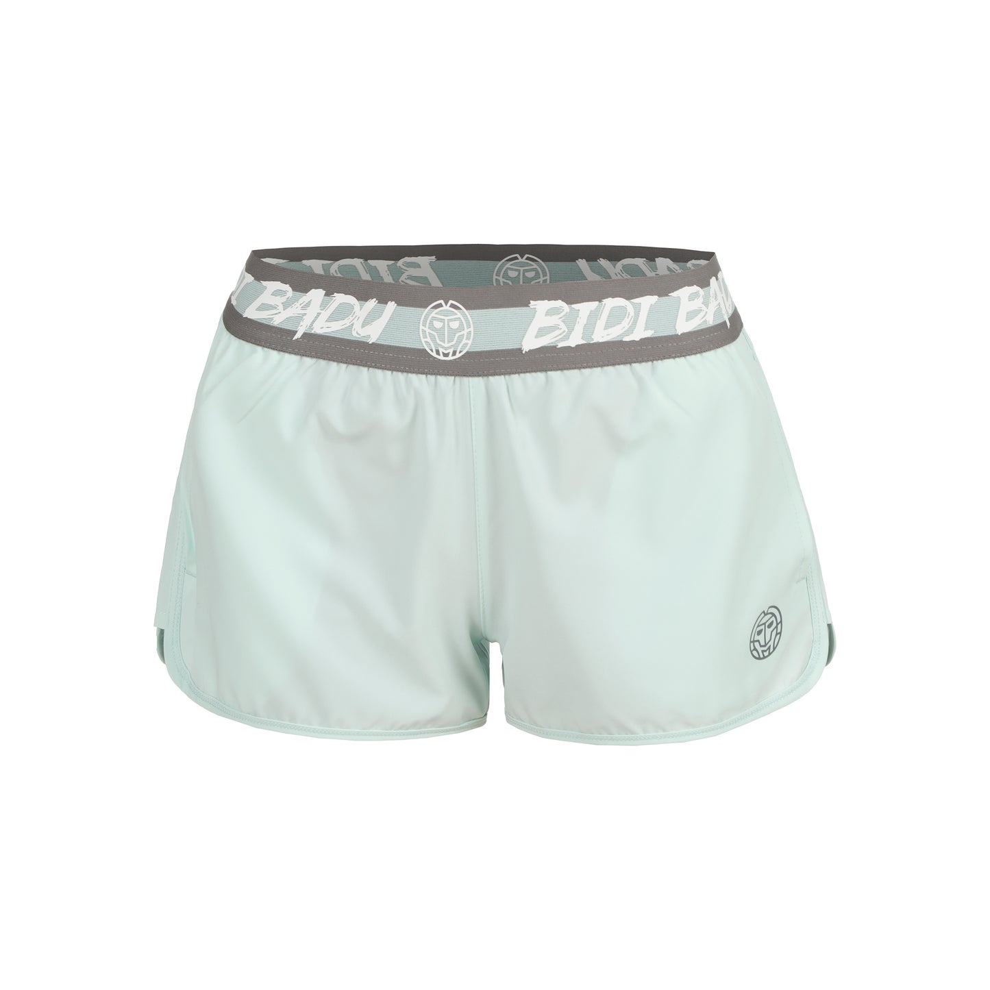 BIDI BADU Tiida Tech 2 In 1 Shorts Con Bolsillo Para Pelota Mujeres-Mint,Gris