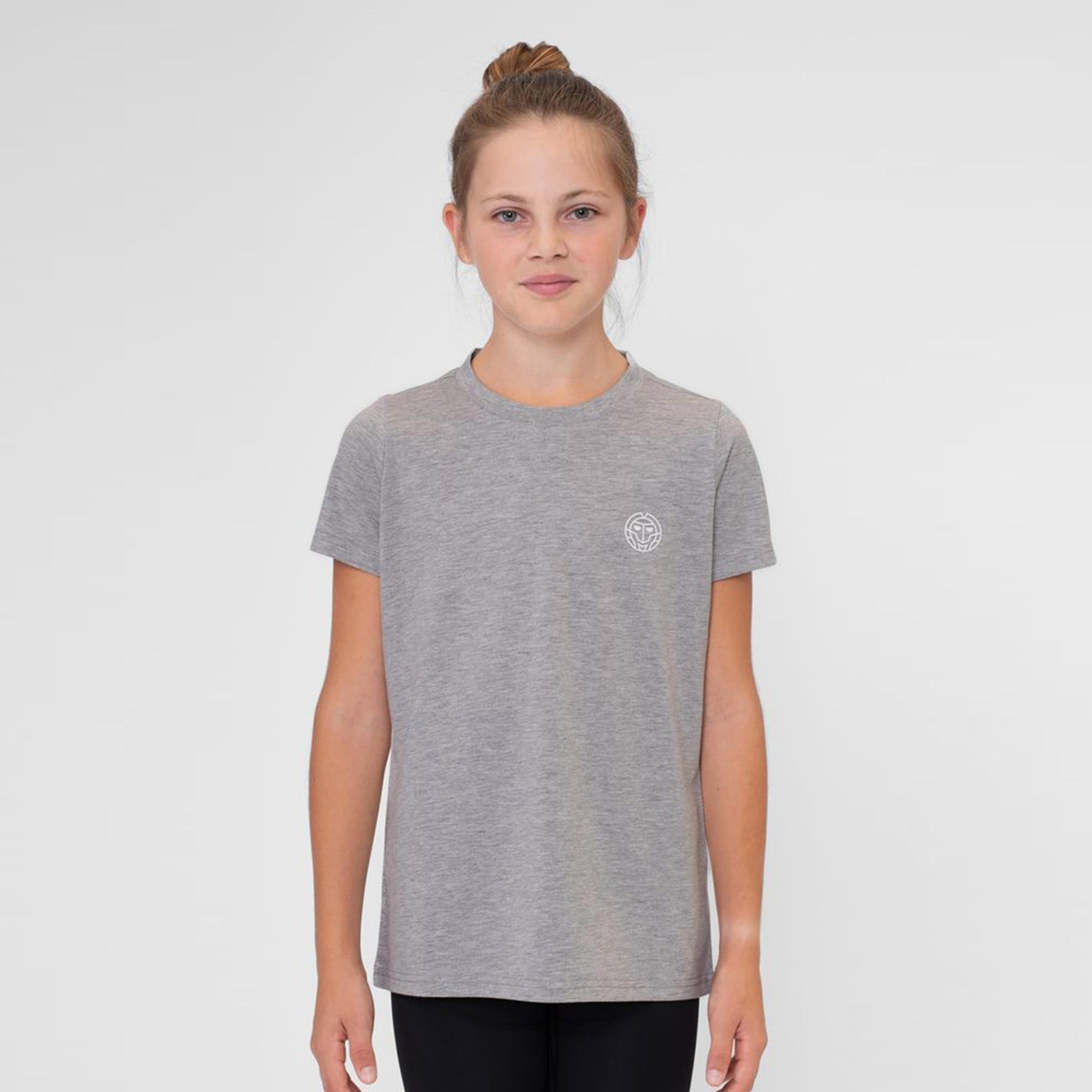 BIDI BADU Crew Chill Camiseta De Manga Corta Chicas-Gris