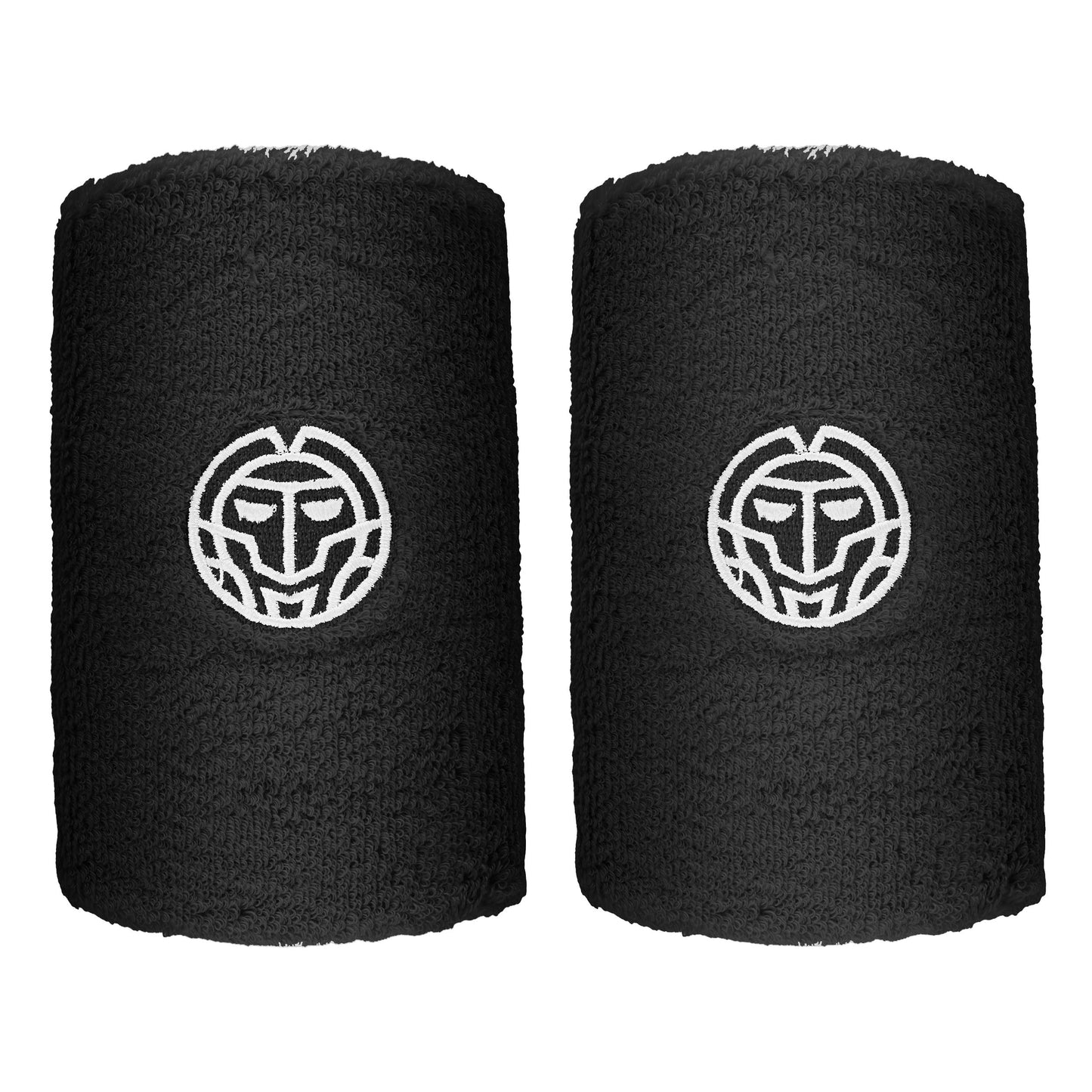 BIDI BADU Night Flash Cinta para sudor Pack de 2 largo - negro