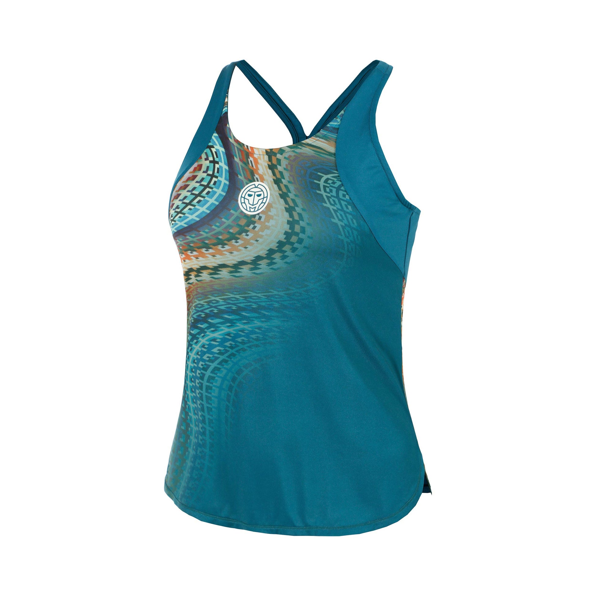 BIDI BADU Komodo Camiseta De Tirantes Chicas-Color Petróleo