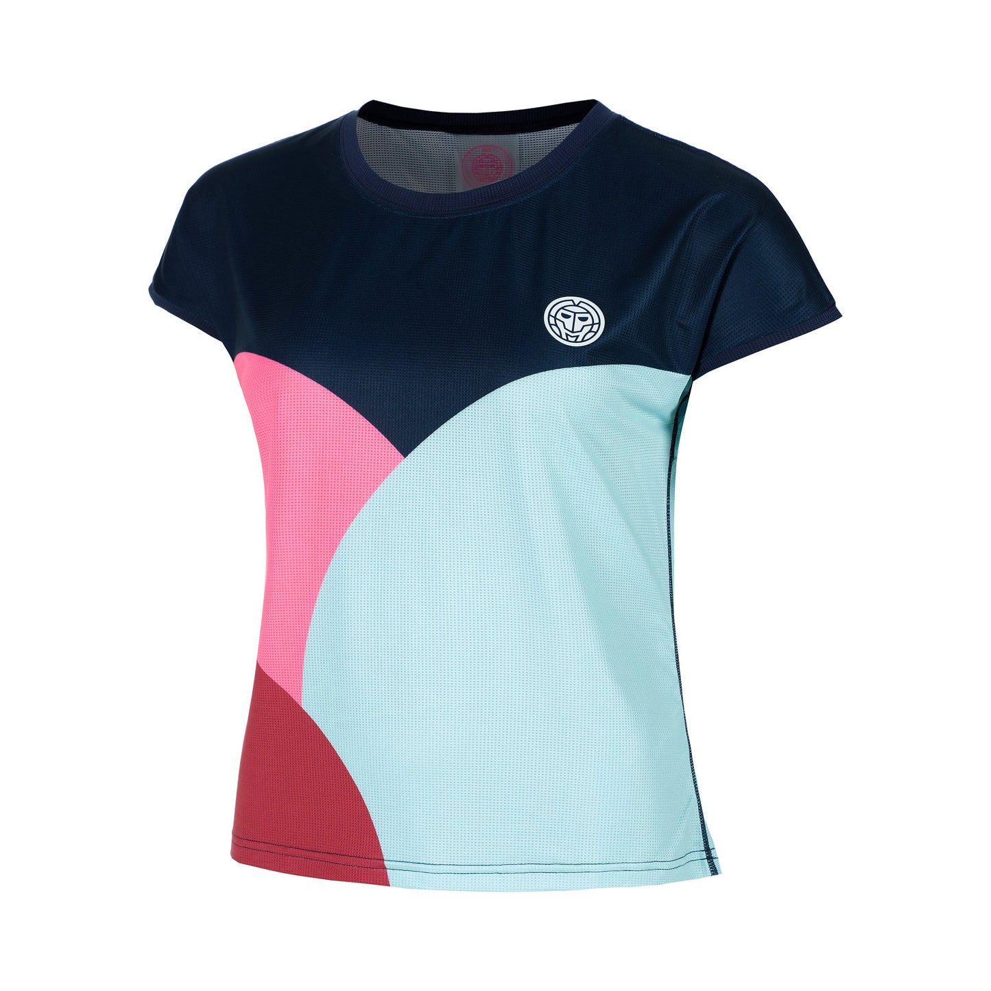 BIDI BADU Bubble Camiseta De Manga Corta Chicas-Azul Oscuro,Turquesa