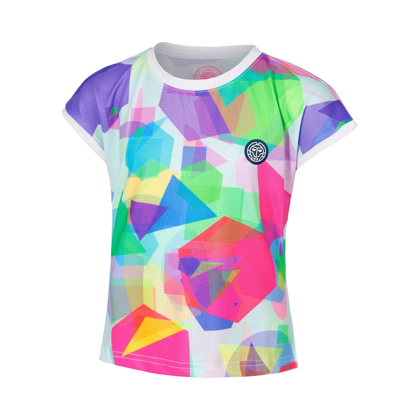 BIDI BADU Kaleido Camiseta De Manga Corta Chicas-Multicolor