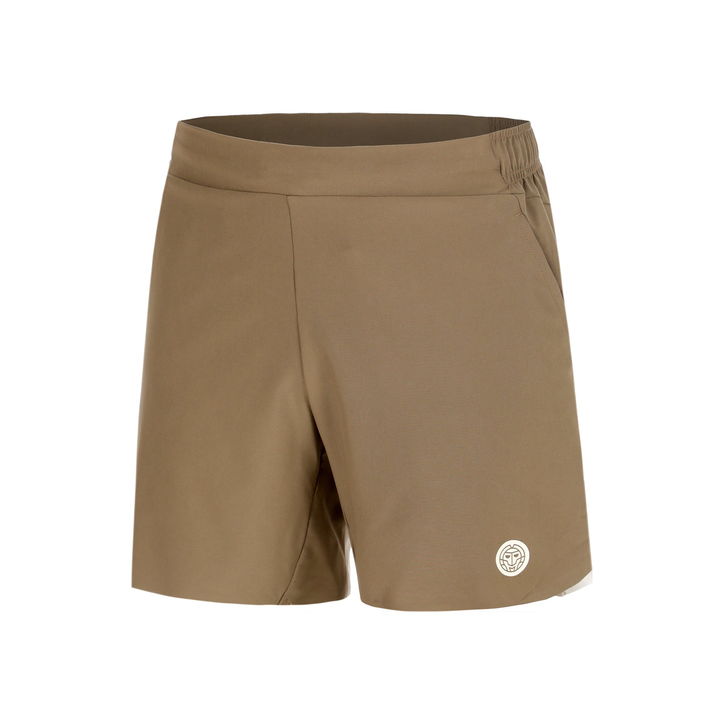 BIDI BADU Paris 2025 7in Shorts Hombres-Marrón