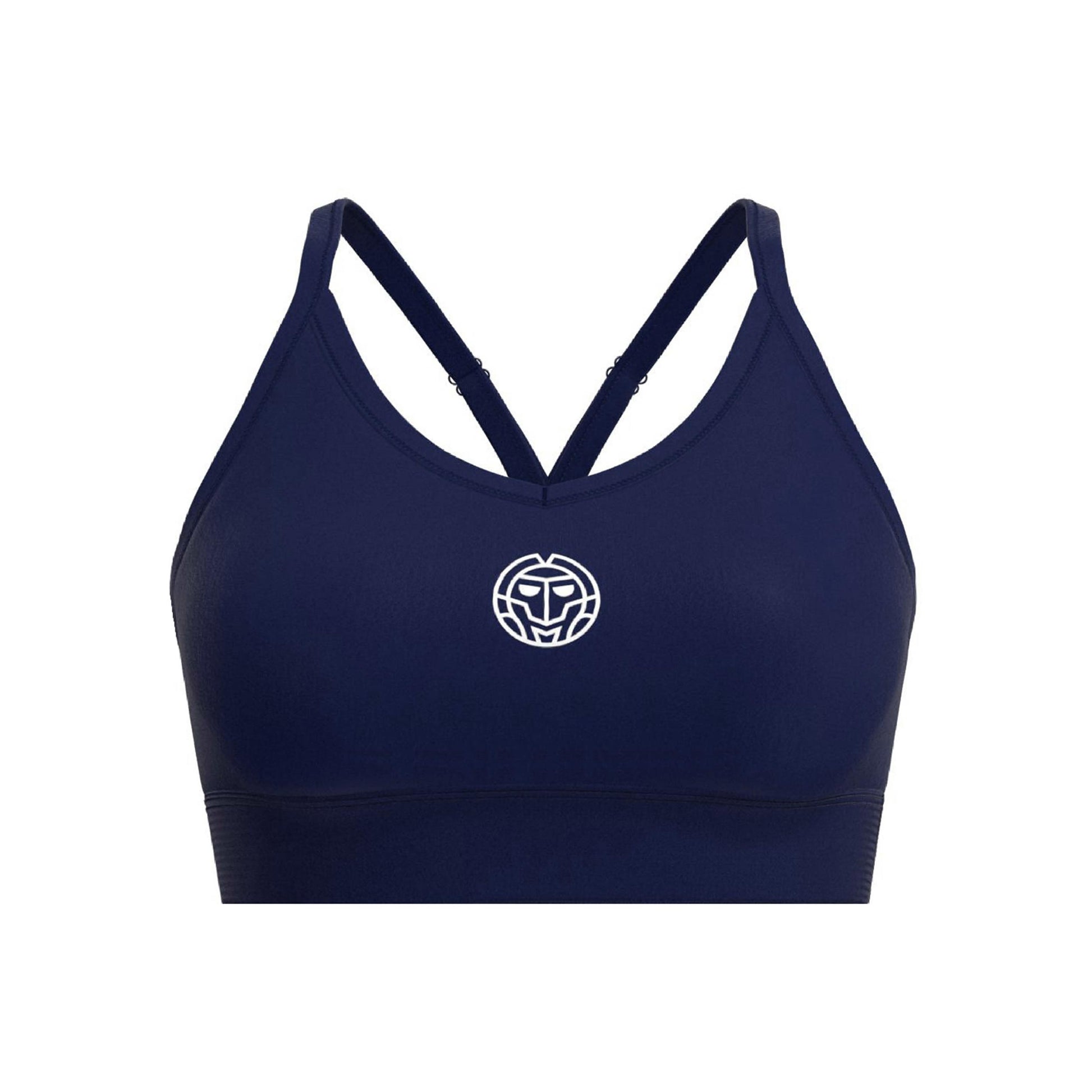 BIDI BADU Crew Low Support Strappy Sujetador Deportivo Mujeres-Azul Oscuro