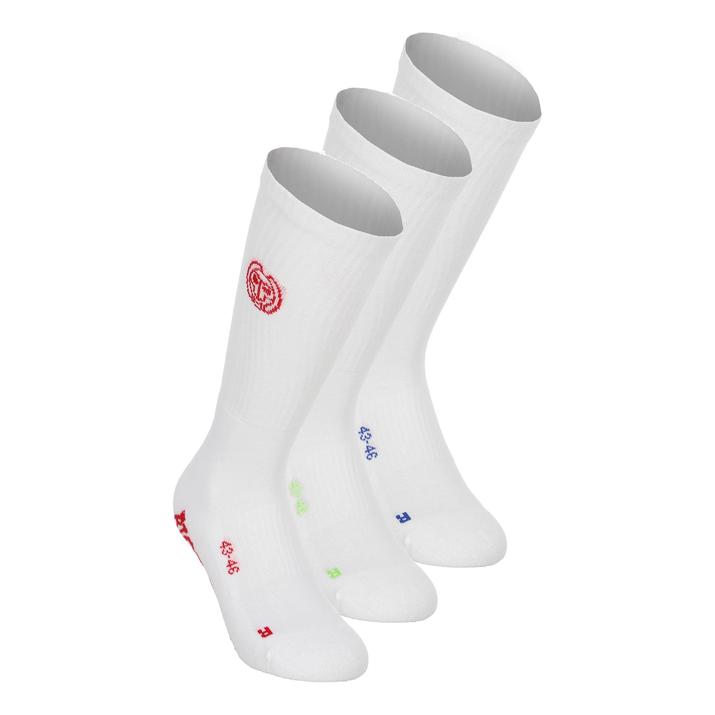 BIDI BADU Crispy White Crew Move Calcetines De Tenis-Blanco