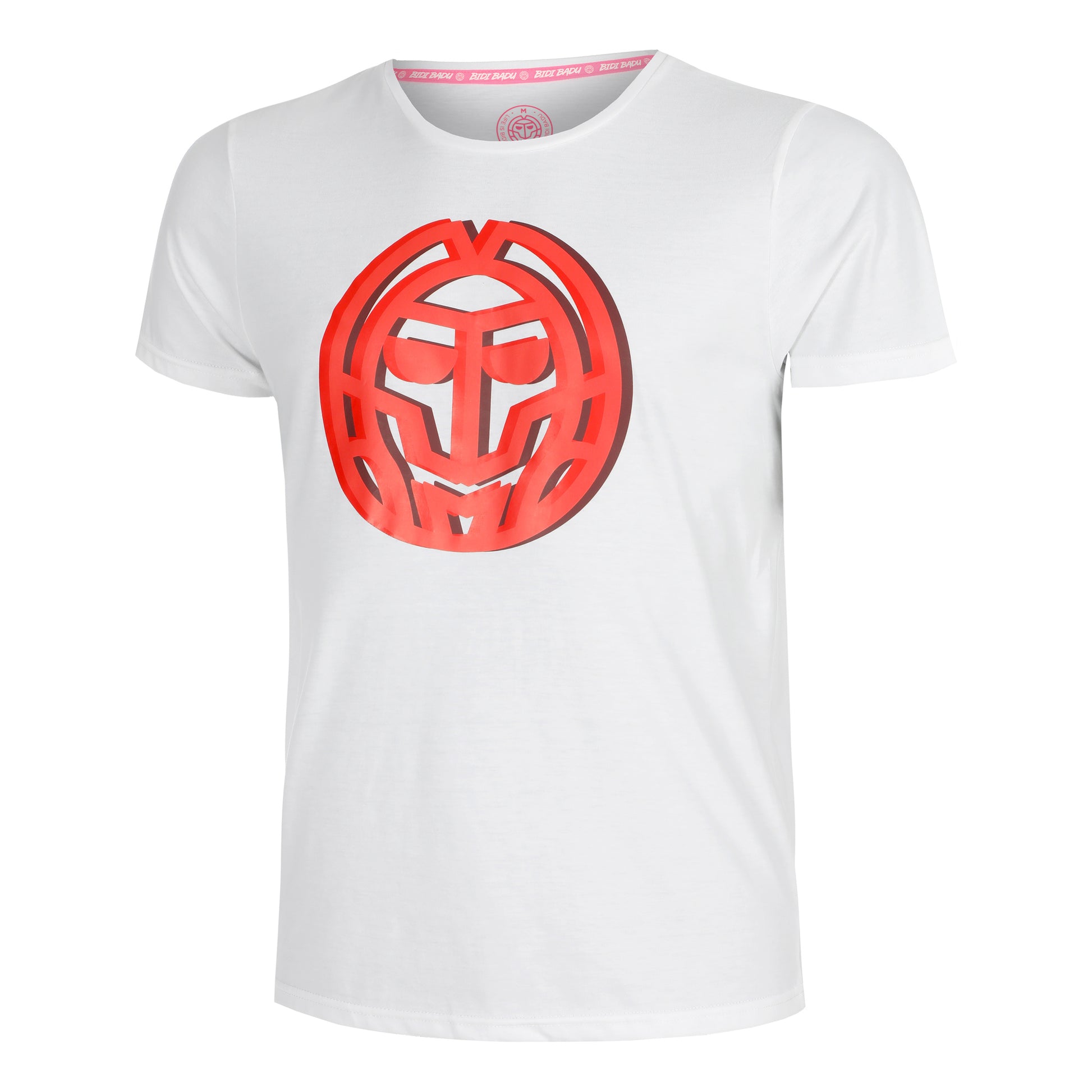 BIDI BADU Aamun Lifestyle Camiseta De Manga Corta Hombres-Blanco