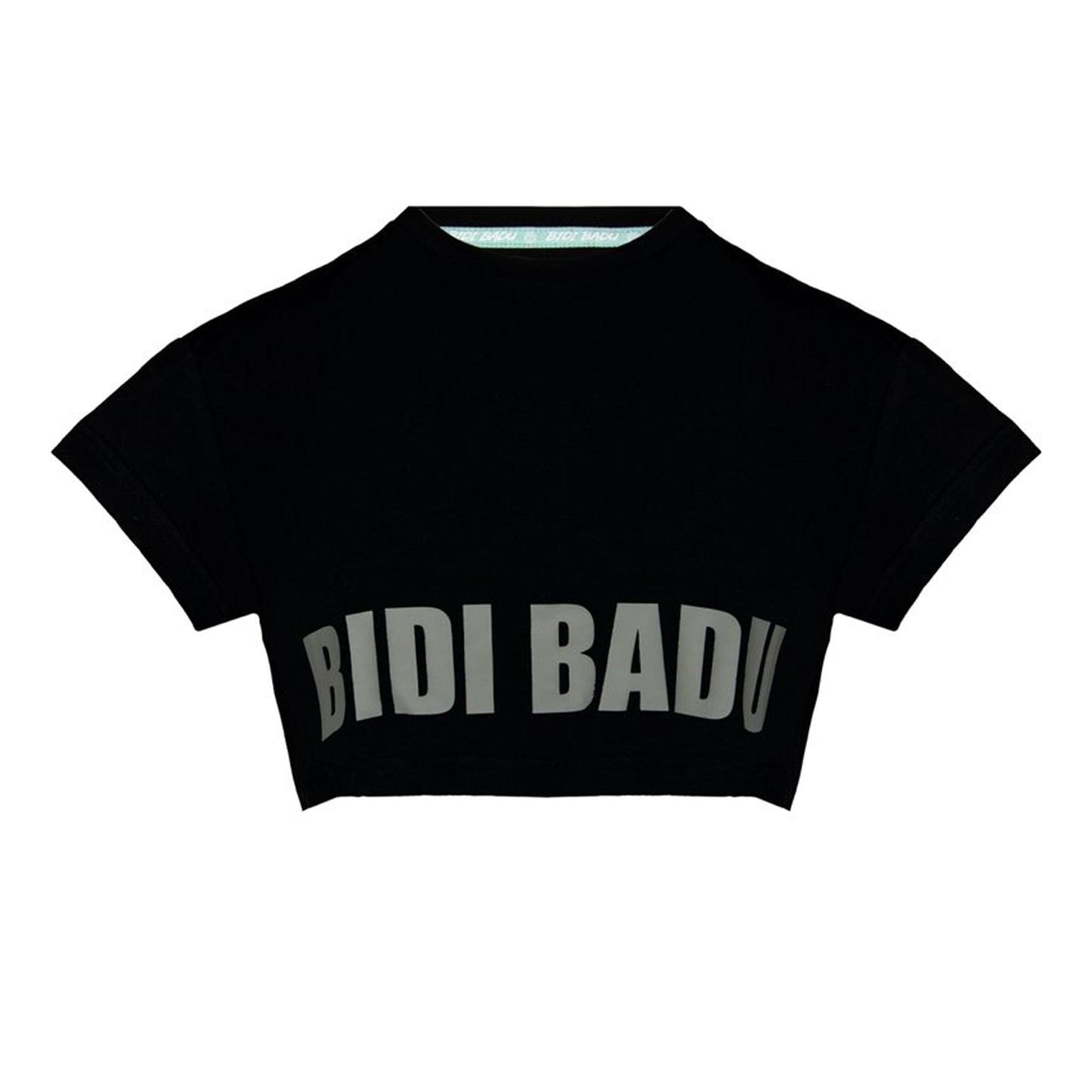 BIDI BADU Abdominis Crop Move Camiseta De Manga Corta Mujeres-Negro