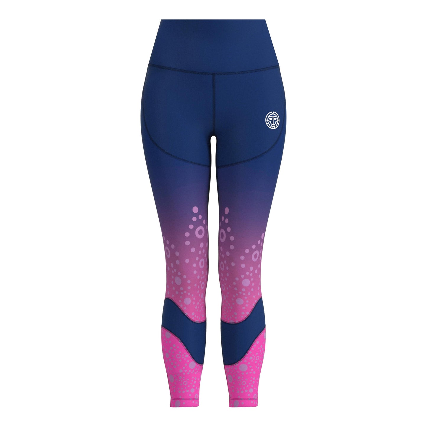 BIDI BADU Colortwist Printed Malla Mujeres-Rosa,Azul Oscuro