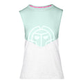 Elinam Lifestyle Camiseta De Tirantes Mujeres-Mint,Crema