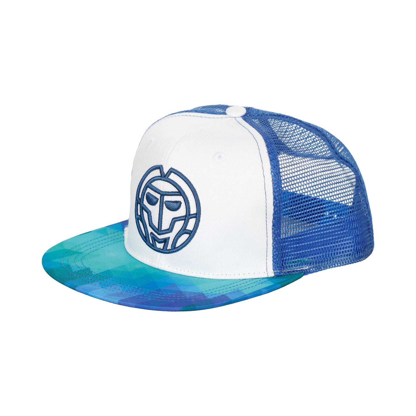 BIDI BADU Post Match Legend Mesh Printed Gorra-Azul,Verde
