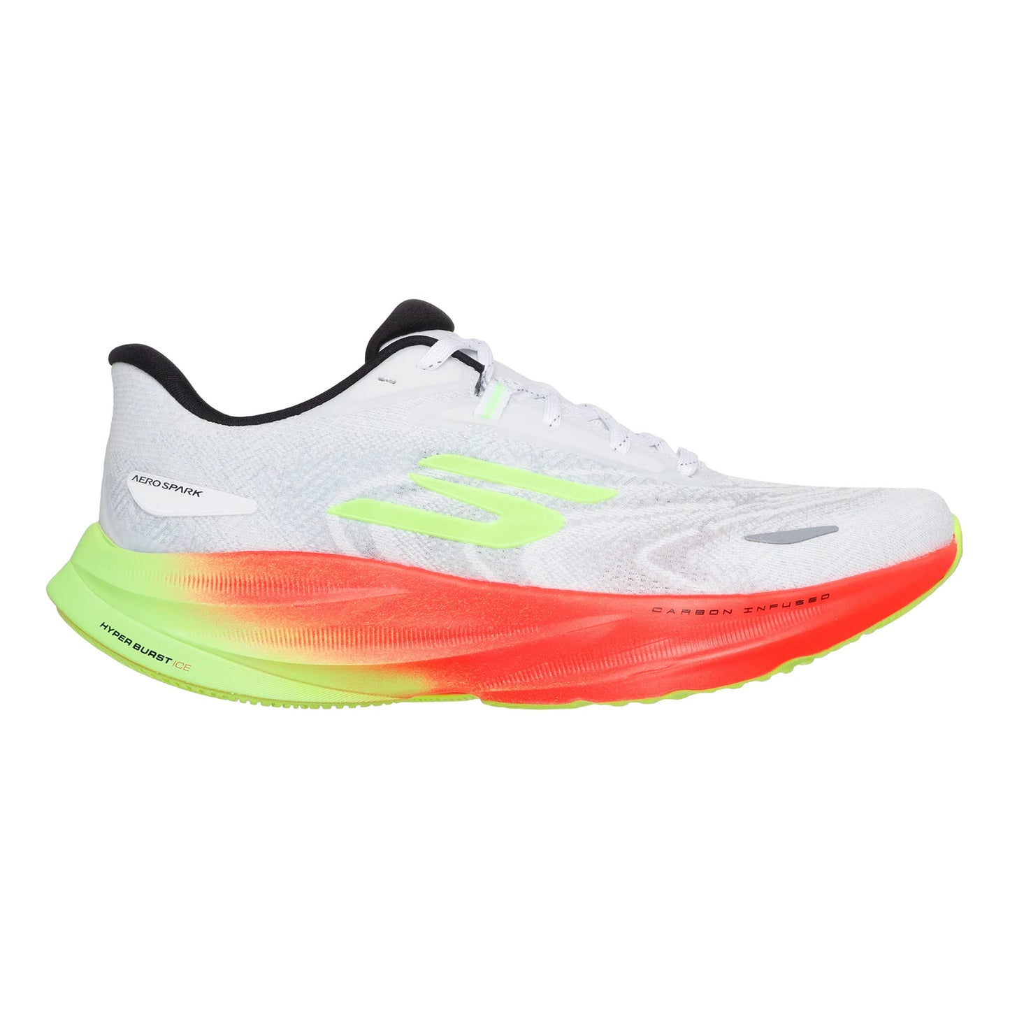 Skechers SKX Aero Spark Zapatilla neutral Hombres - blanco, naranja