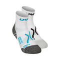 Super Fast Calcetines Para Correr Pack De 2 Mujeres-Blanco,Turquesa