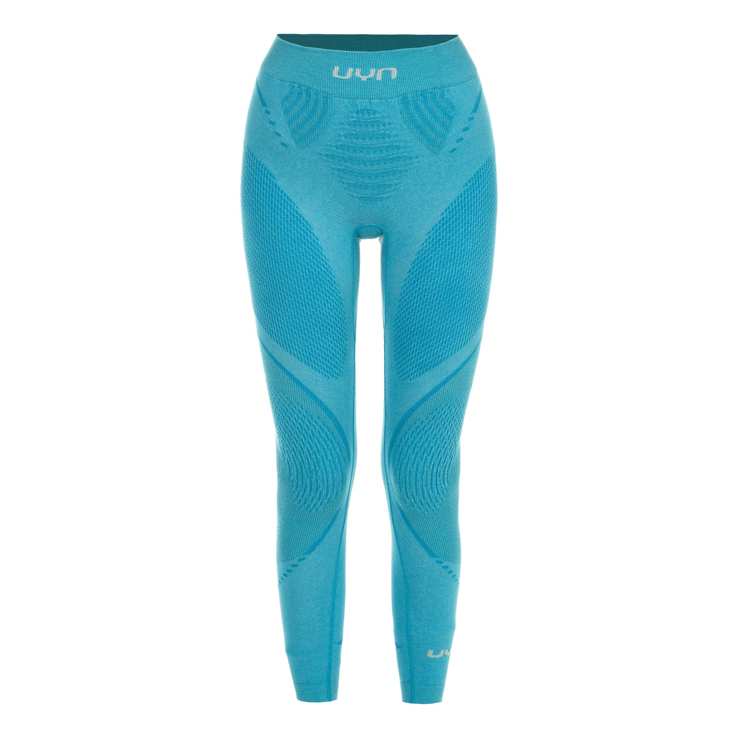 UYN Elevatyon Biomorph Mallas Para Correr Mujeres-Turquesa