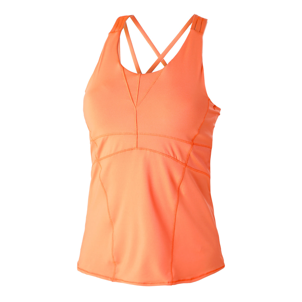 Lucky in Love Shock Cami with Bra Camiseta de tirantes Mujeres - coral,
