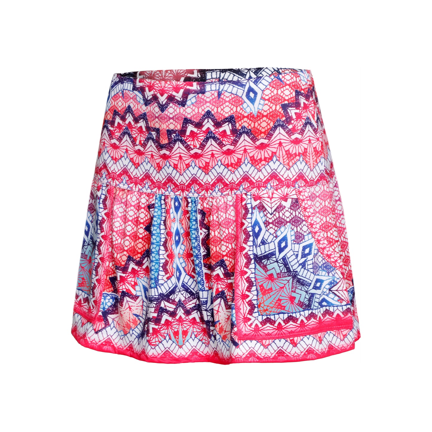 Lucky in Love Long Meridian Pocket Falda Mujeres - multicolor,
