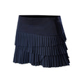 Hi-Pleated Scallop Falda Mujeres - azul oscuro,
