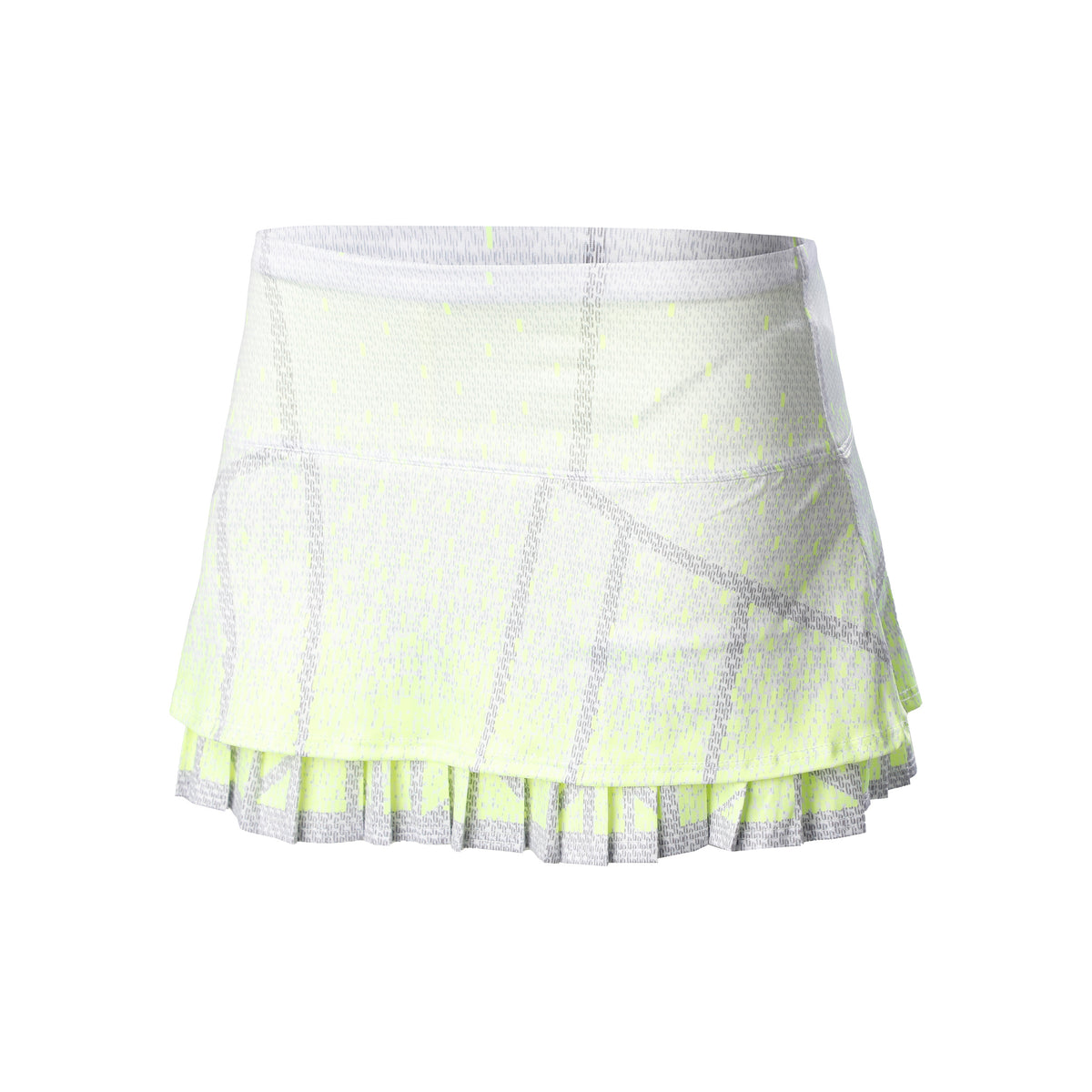 Lucky in Love Take a Pleat Falda Mujeres - blanco, multicolor