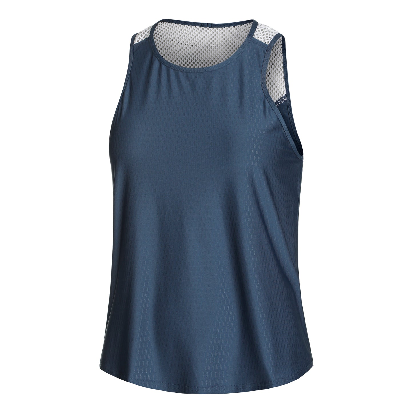 Lucky in Love Net It Be Camiseta De Tirantes Mujeres-Azul,Blanco