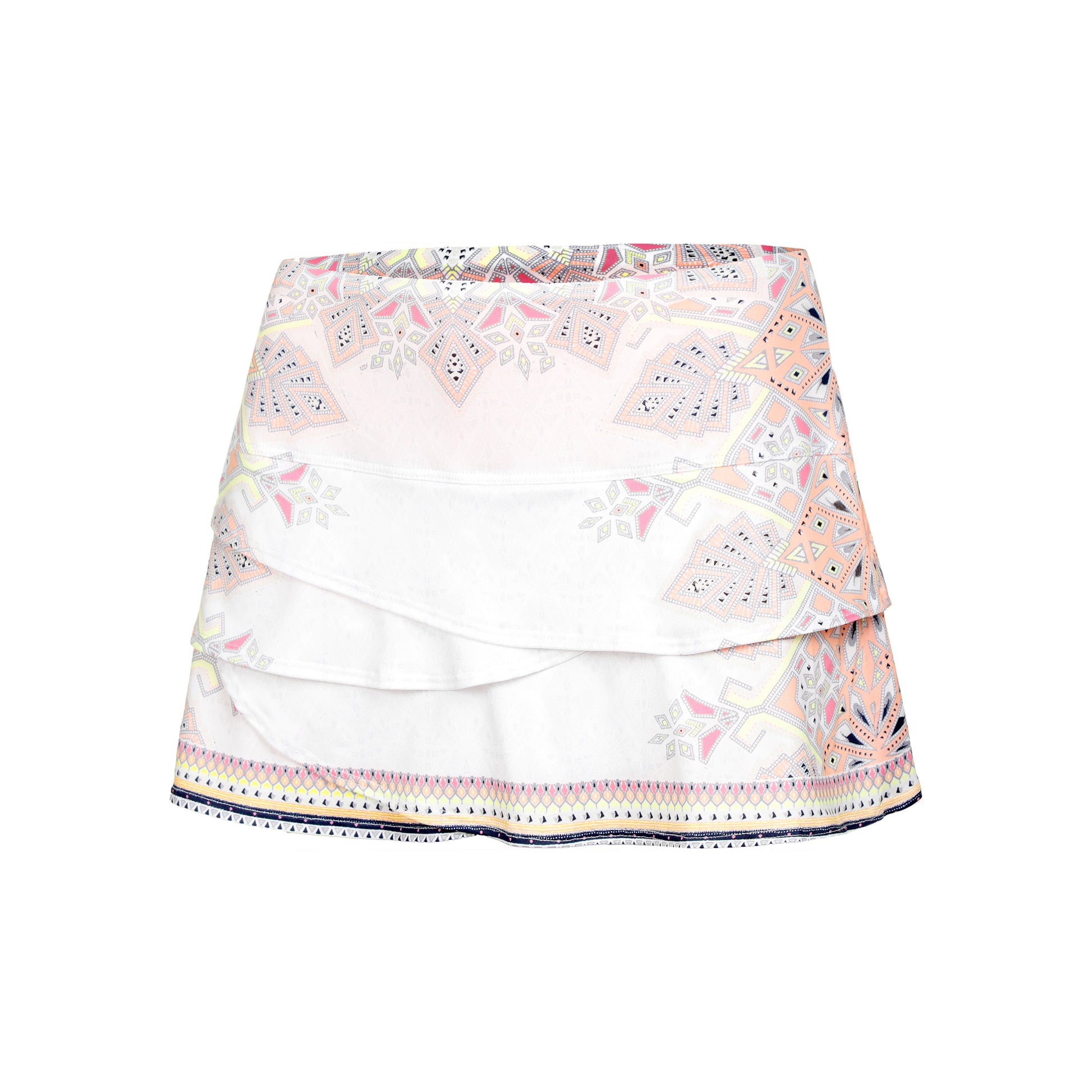 Lucky in Love Falda Mujeres - blanco, multicolor