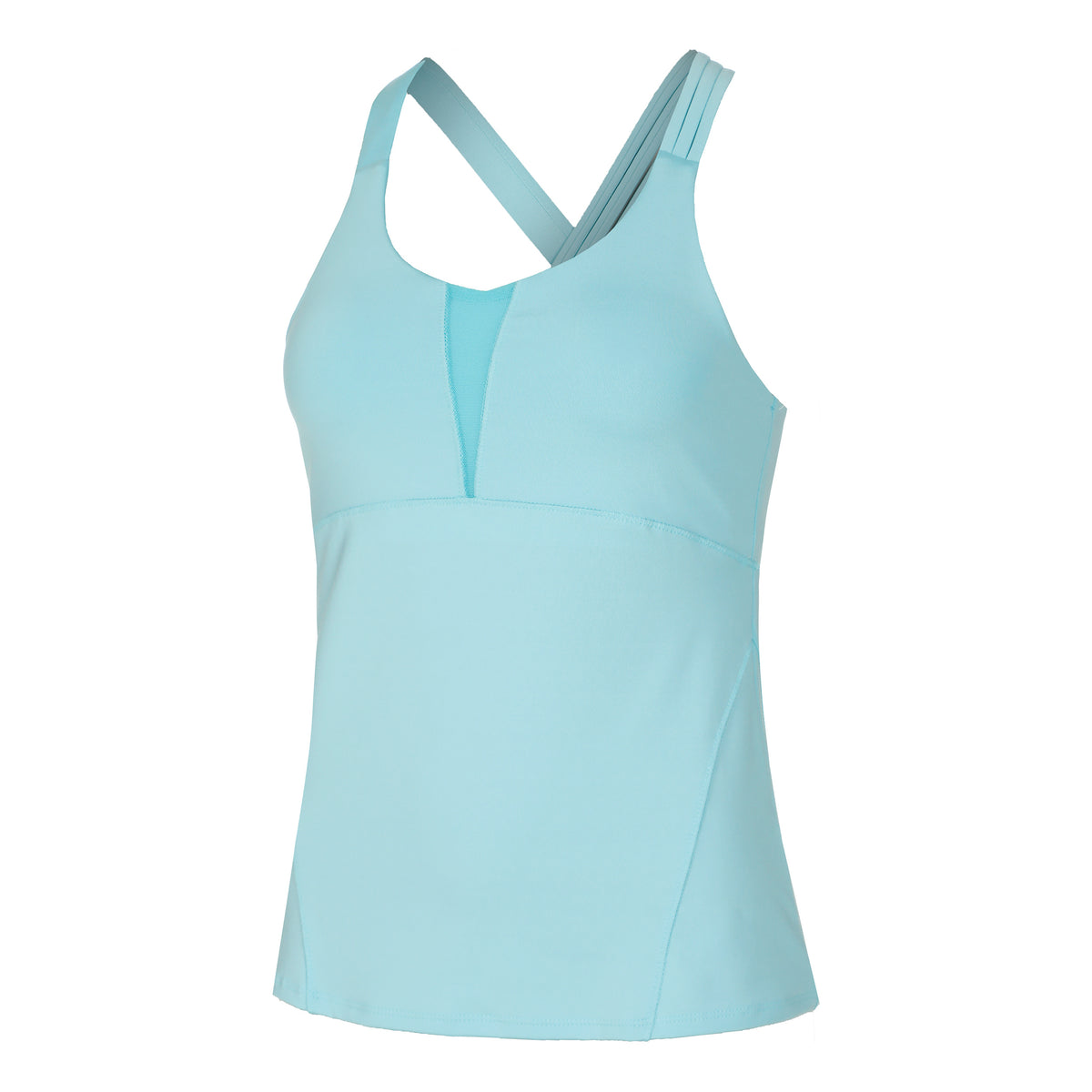 Lucky in Love Triple Strap with Bra Camiseta de tirantes Mujeres - azul claro,