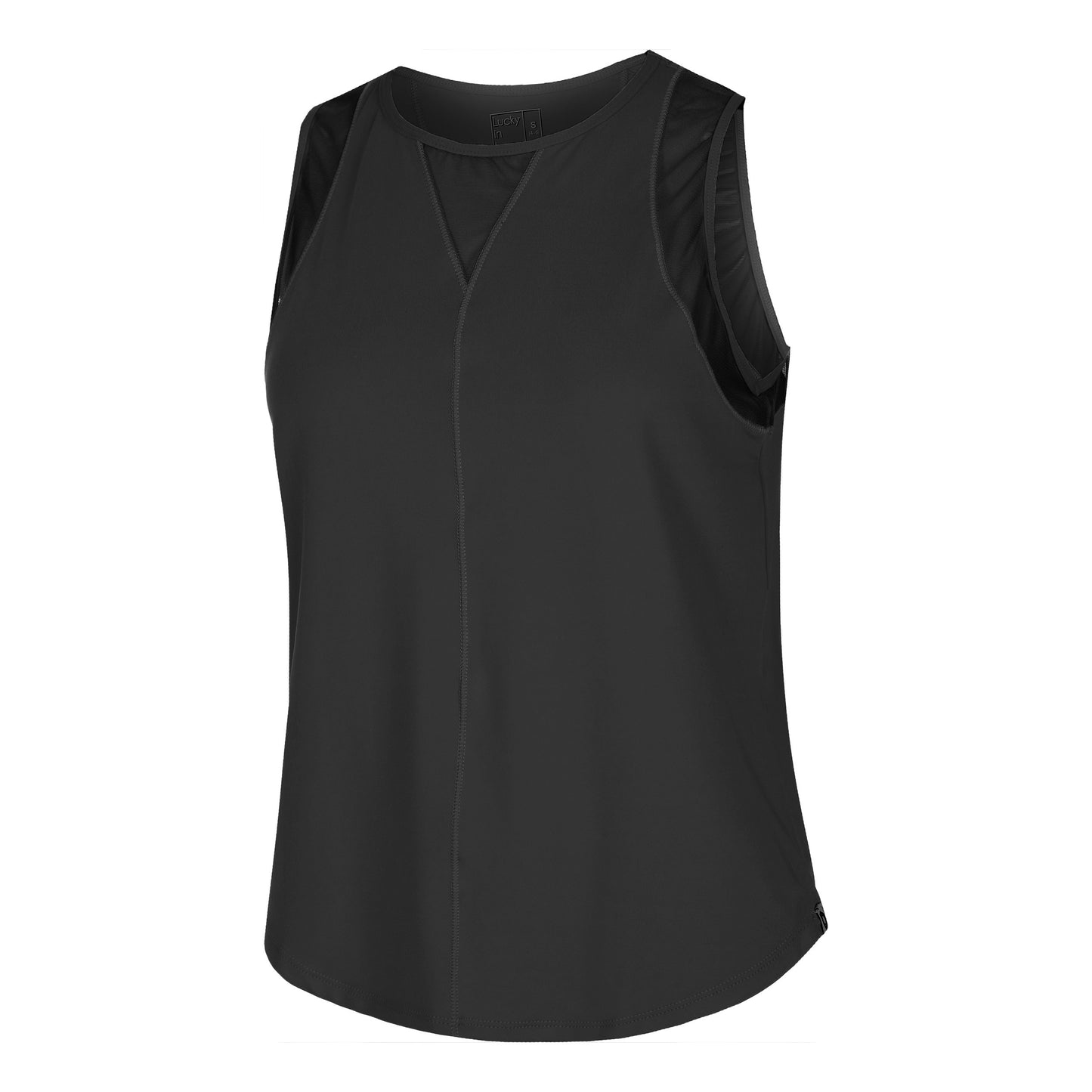 Lucky in Love Chill Out Camiseta de tirantes Mujeres - negro