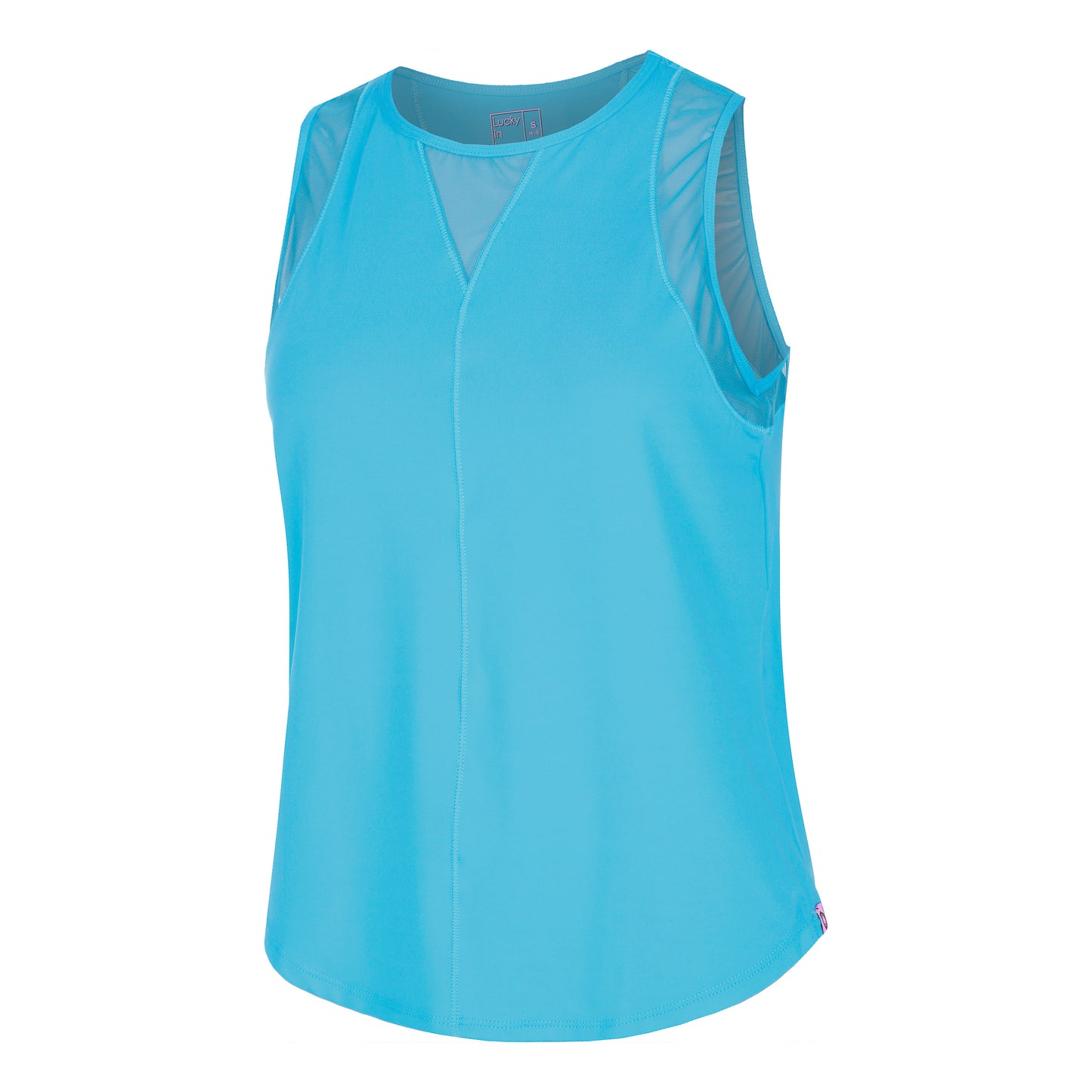 Lucky in Love Chill Out Camiseta de tirantes Mujeres - turquesa