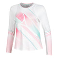 Sun Beat Camiseta de manga larga Mujeres - blanco, multicolor