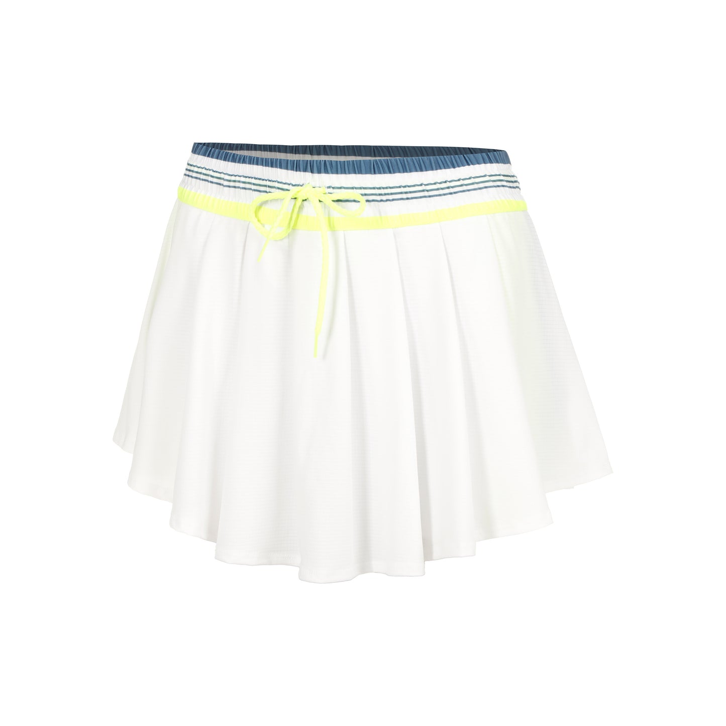 Lucky in Love High Waist Legacy Stripe Falda Mujeres - blanco,