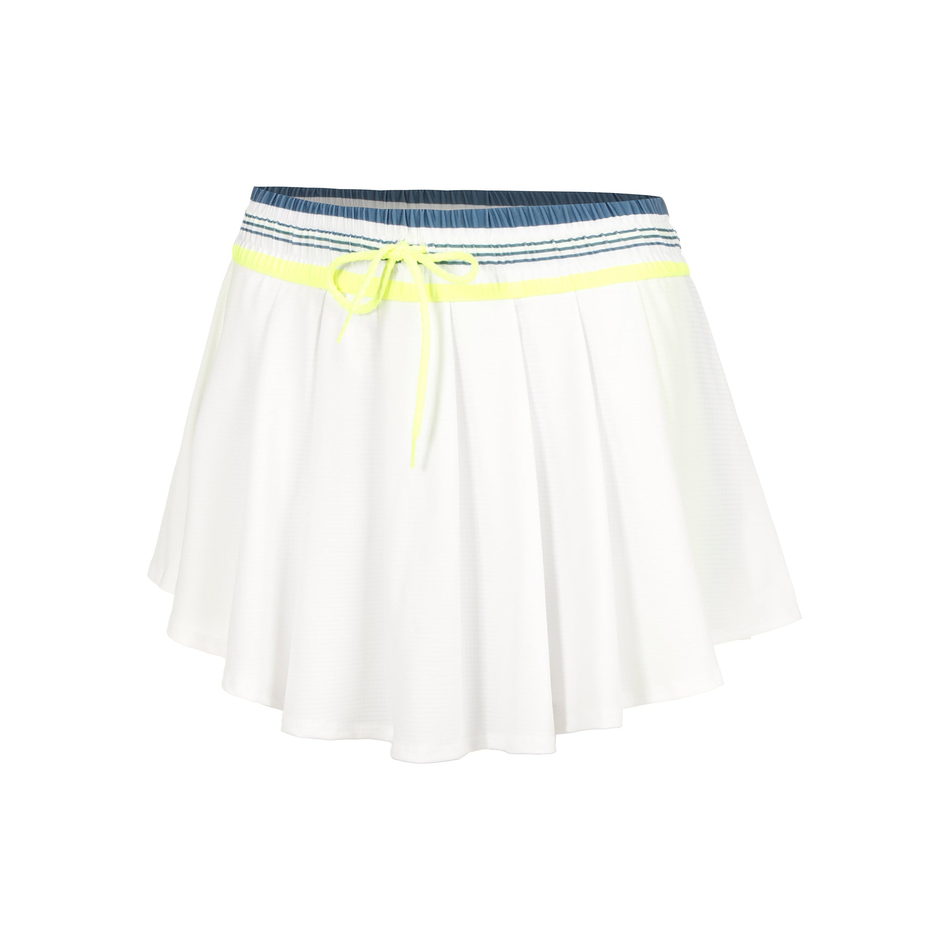 Lucky in Love High Waist Legacy Stripe Falda Mujeres - blanco,