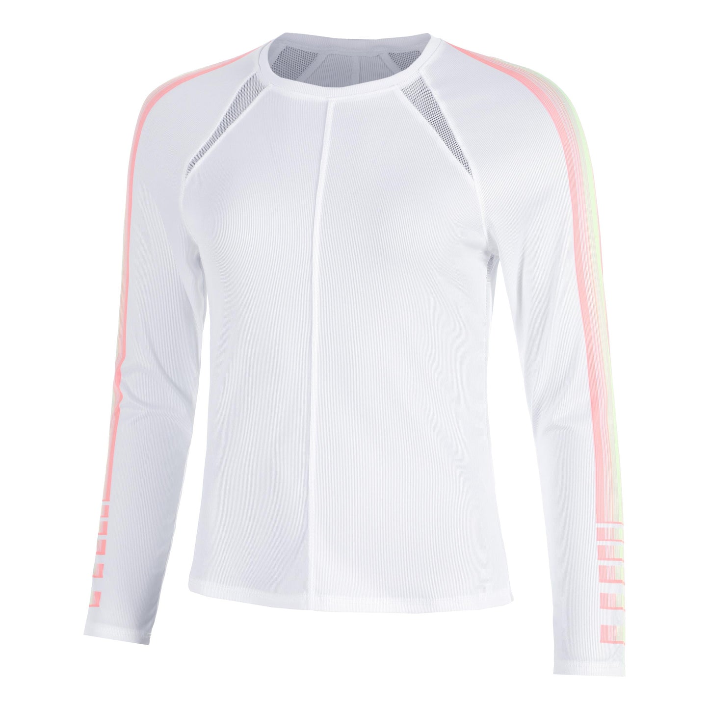 Lucky in Love Sunset Spin Camiseta De Manga Larga Mujeres-Blanco,Naranja