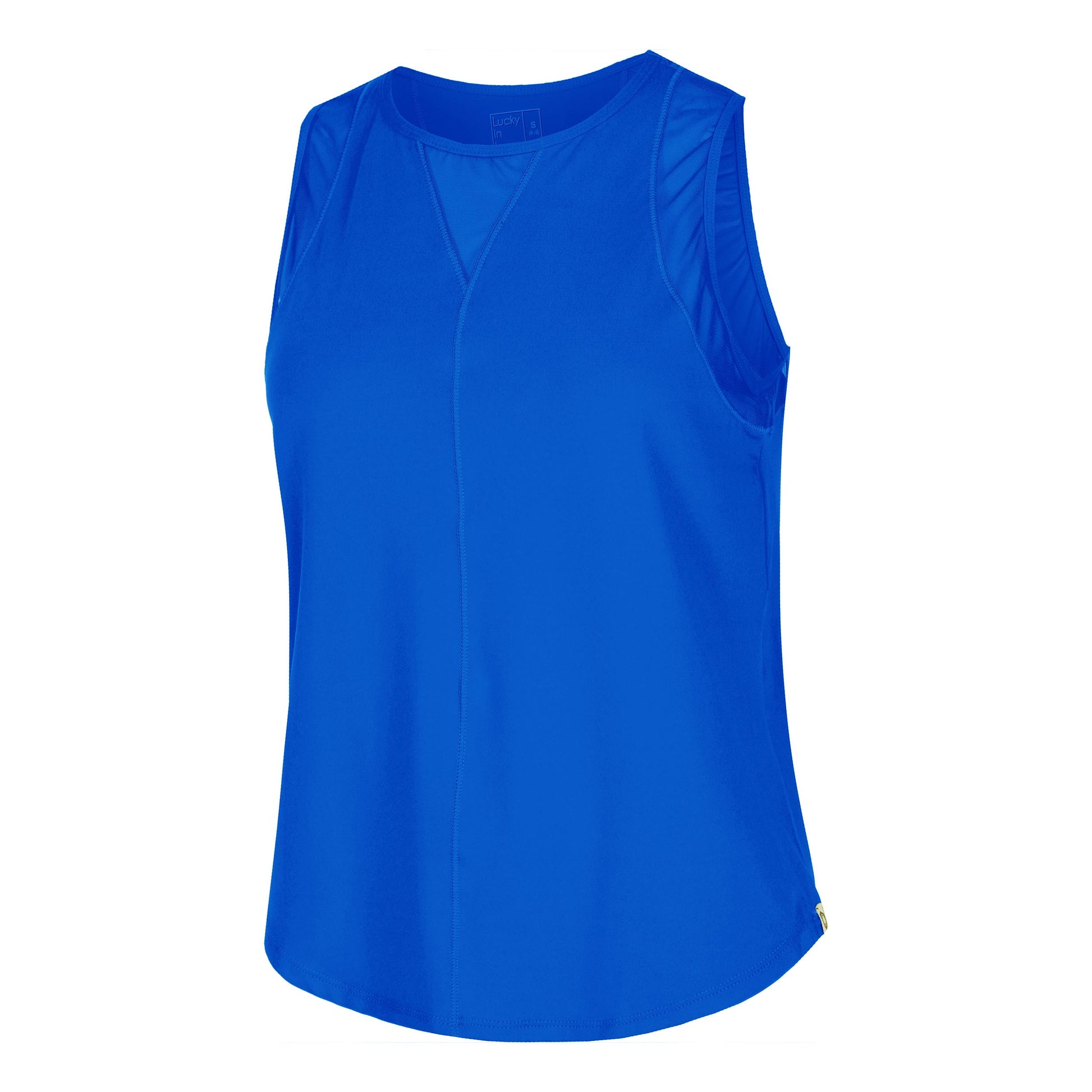 Lucky in Love Chill Out Camiseta de tirantes Mujeres - azul oscuro