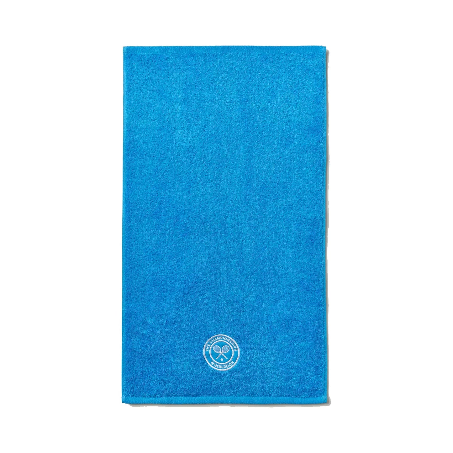 Christy Embroidered Guest Toalla-Azul Claro