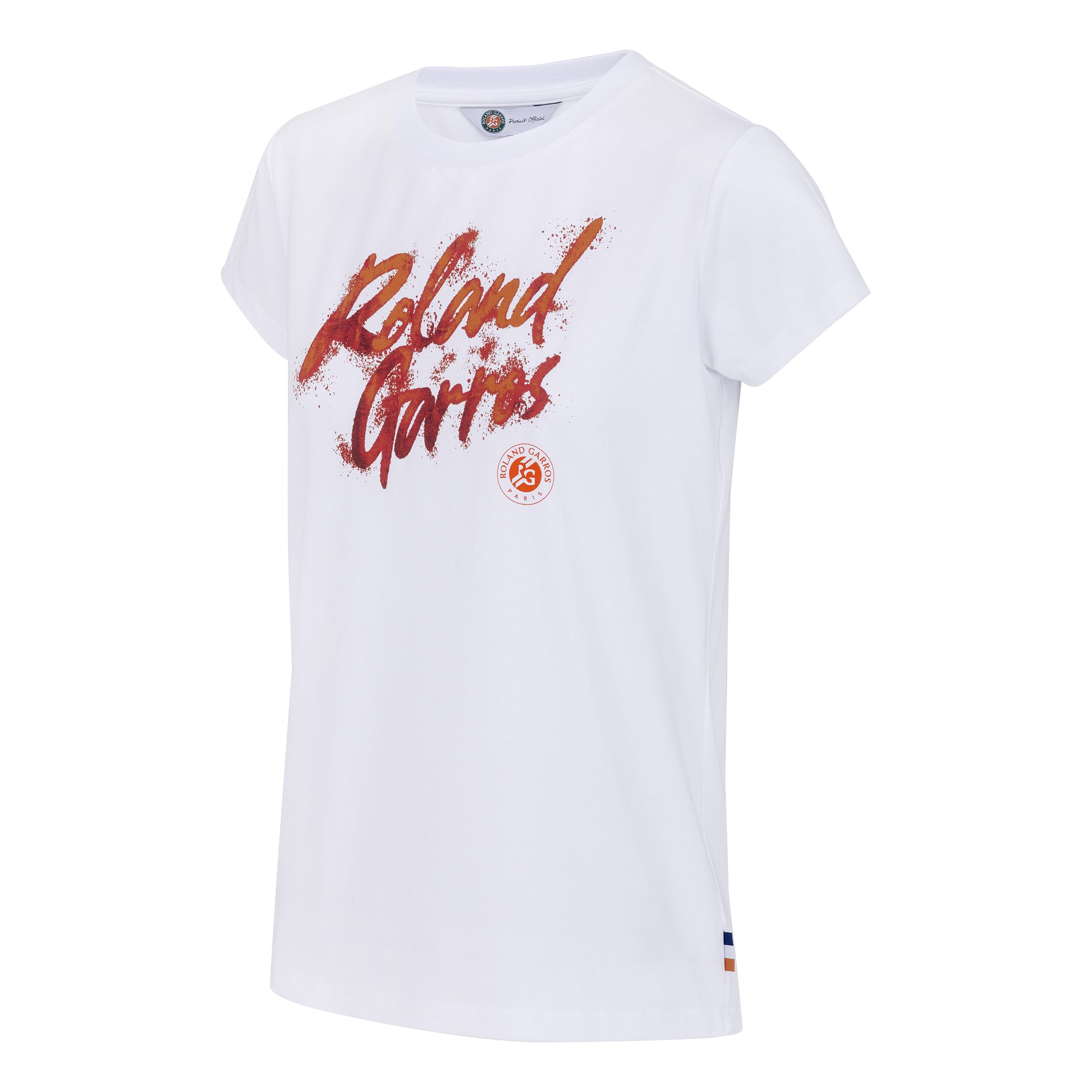 Roland Garros Camiseta De Manga Corta Mujeres-Blanco